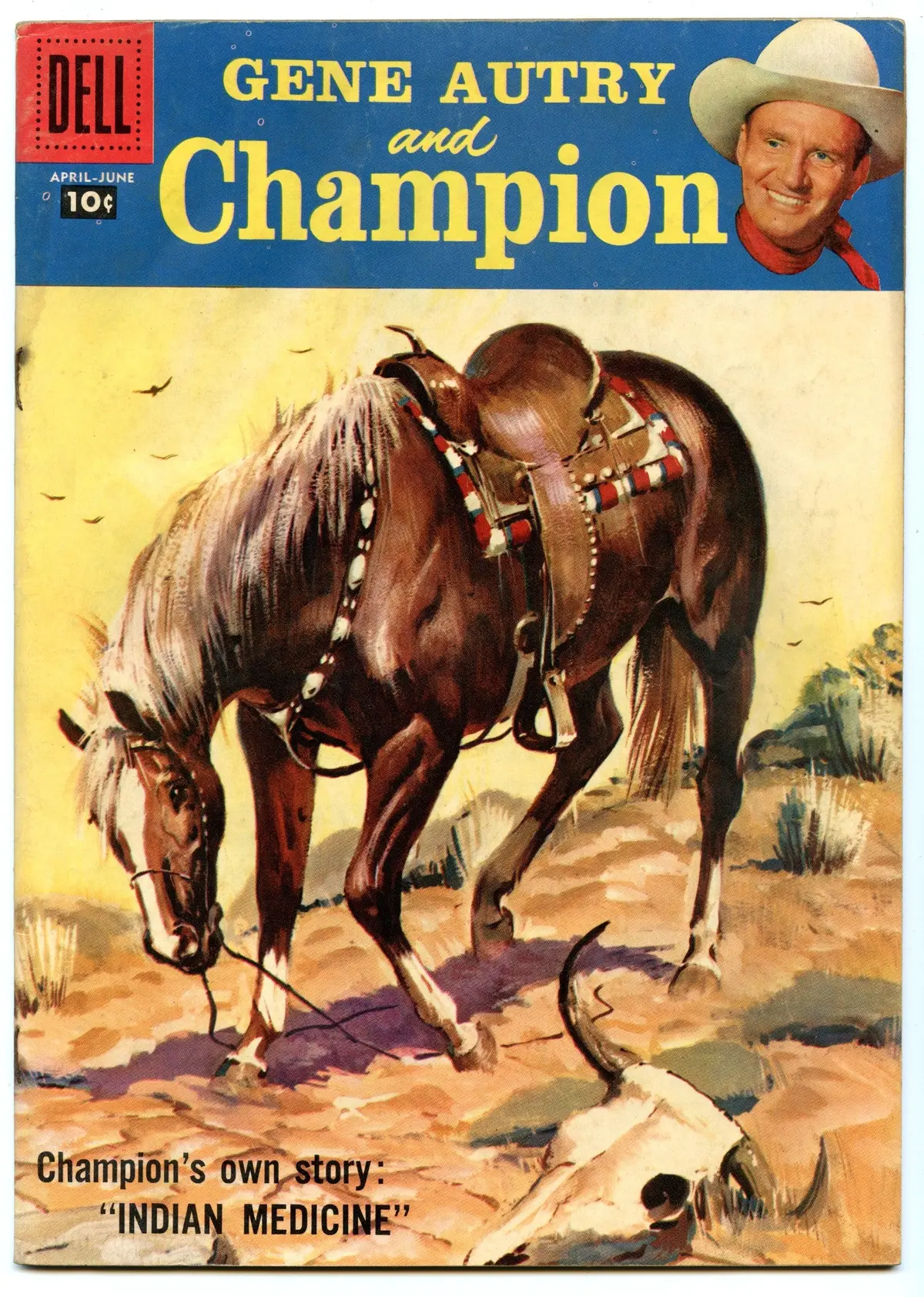 Gene Autry & Champion 118 (Jun 1958) Vg+ (4.5) 1