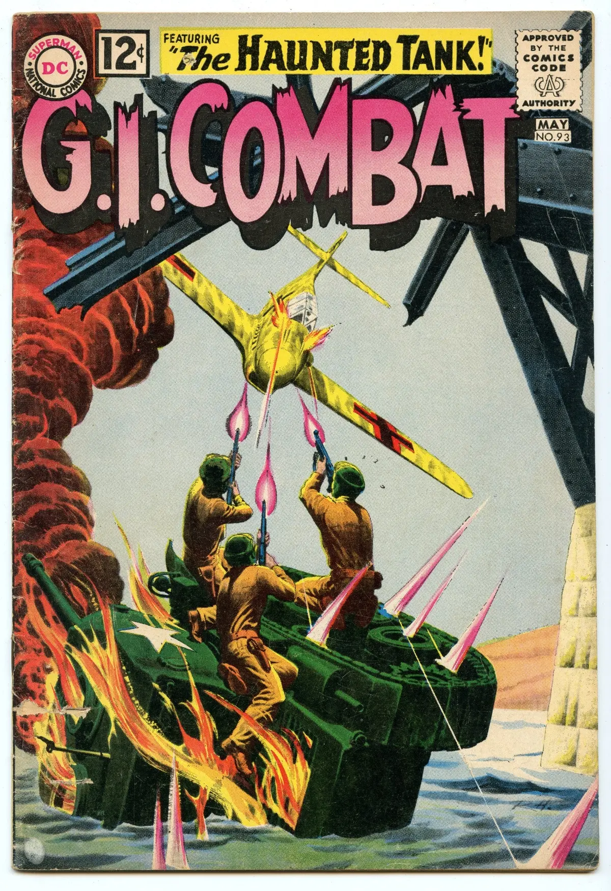 G.I. Combat 93 (May 1962) Vg/Fi (5.0) 1