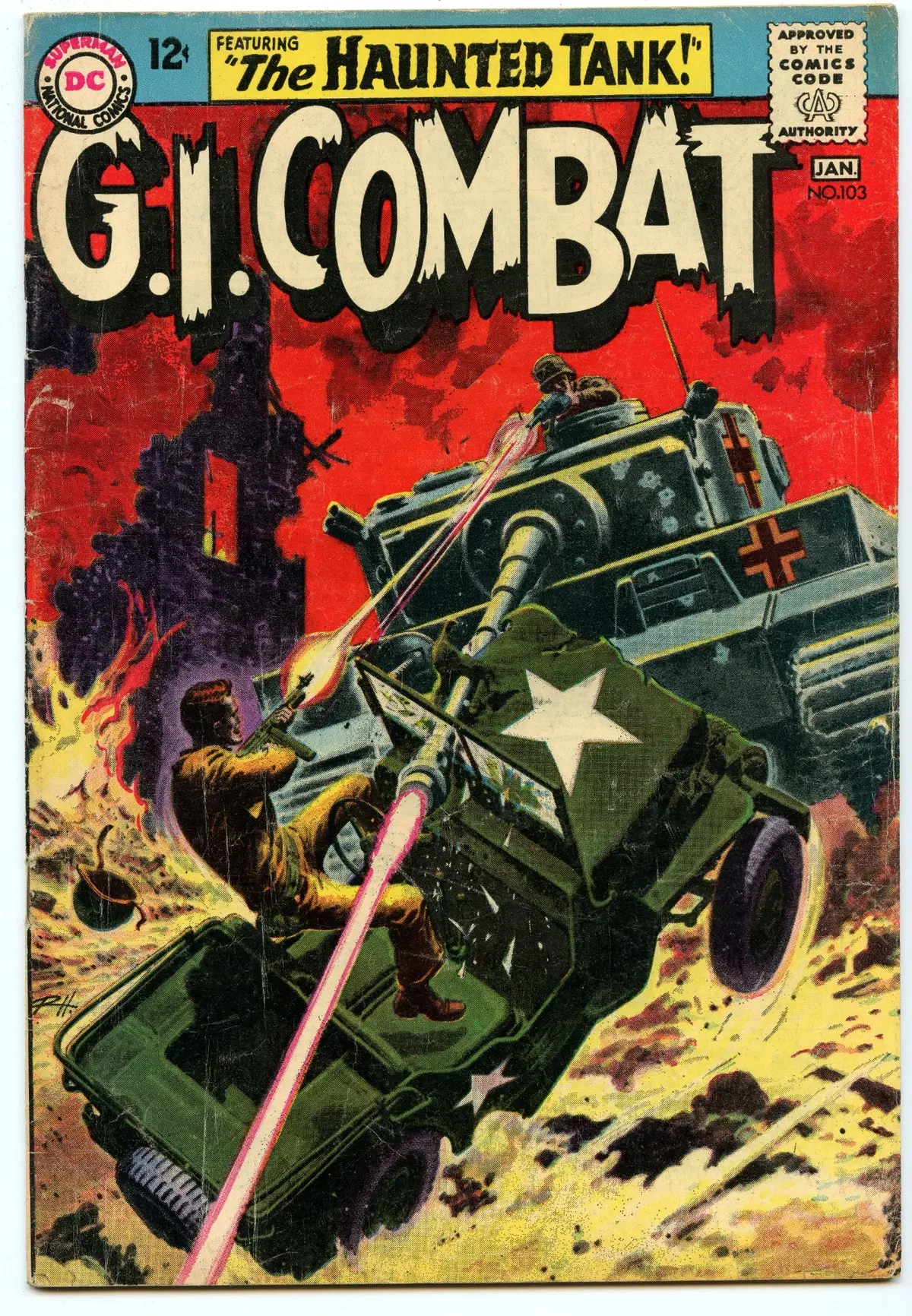 G.I. Combat 103 (Jan 1964) Vg (4.0) 1