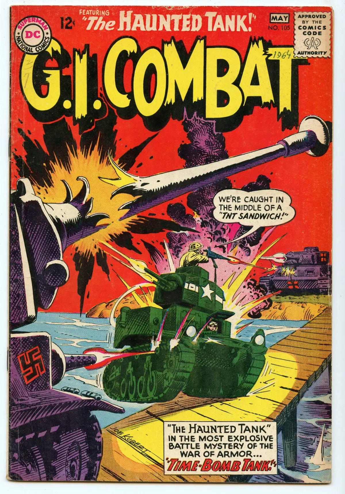 G.I. Combat 105 (May 1964) Vg (4.0) 1