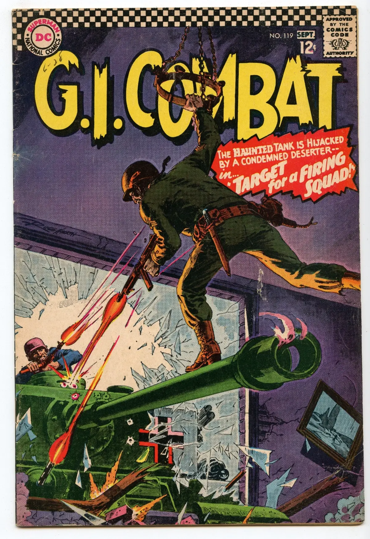 G.I. Combat 119 (Sep 1966) Vg+ (4.5) 1