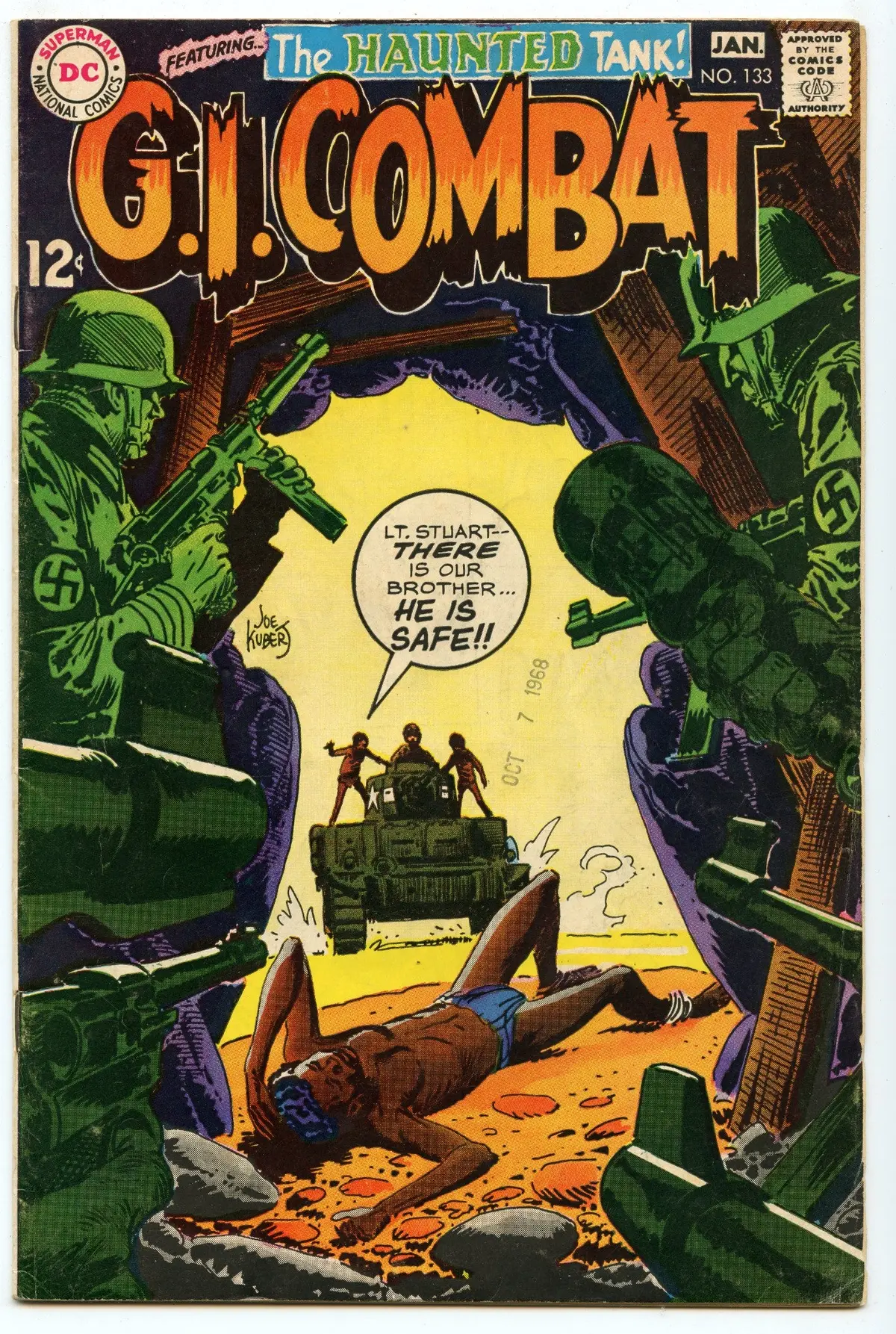 G.I. Combat 133 (Jan 1969) Vg (4.0) 1