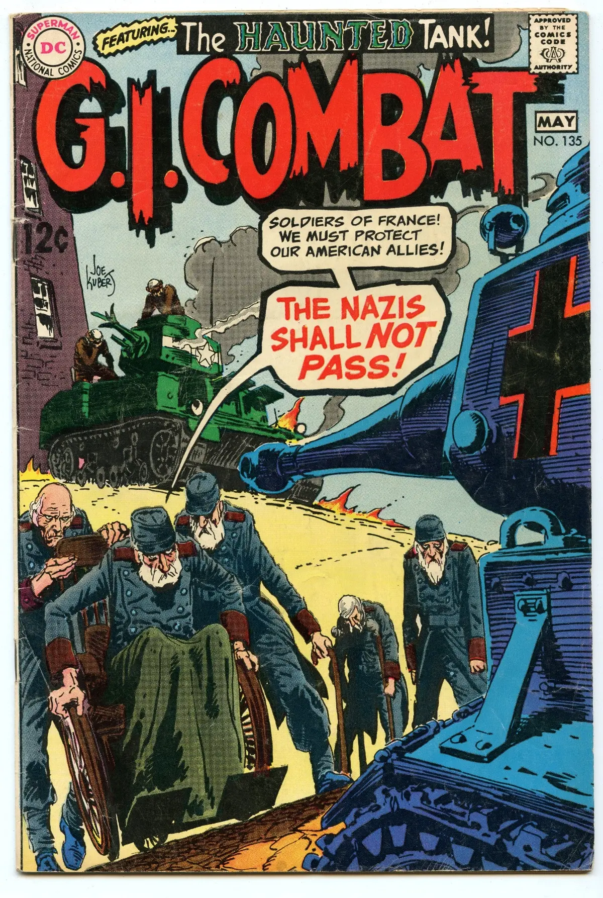 G.I. Combat 135 (May 1969) Vg+ (4.5) 1