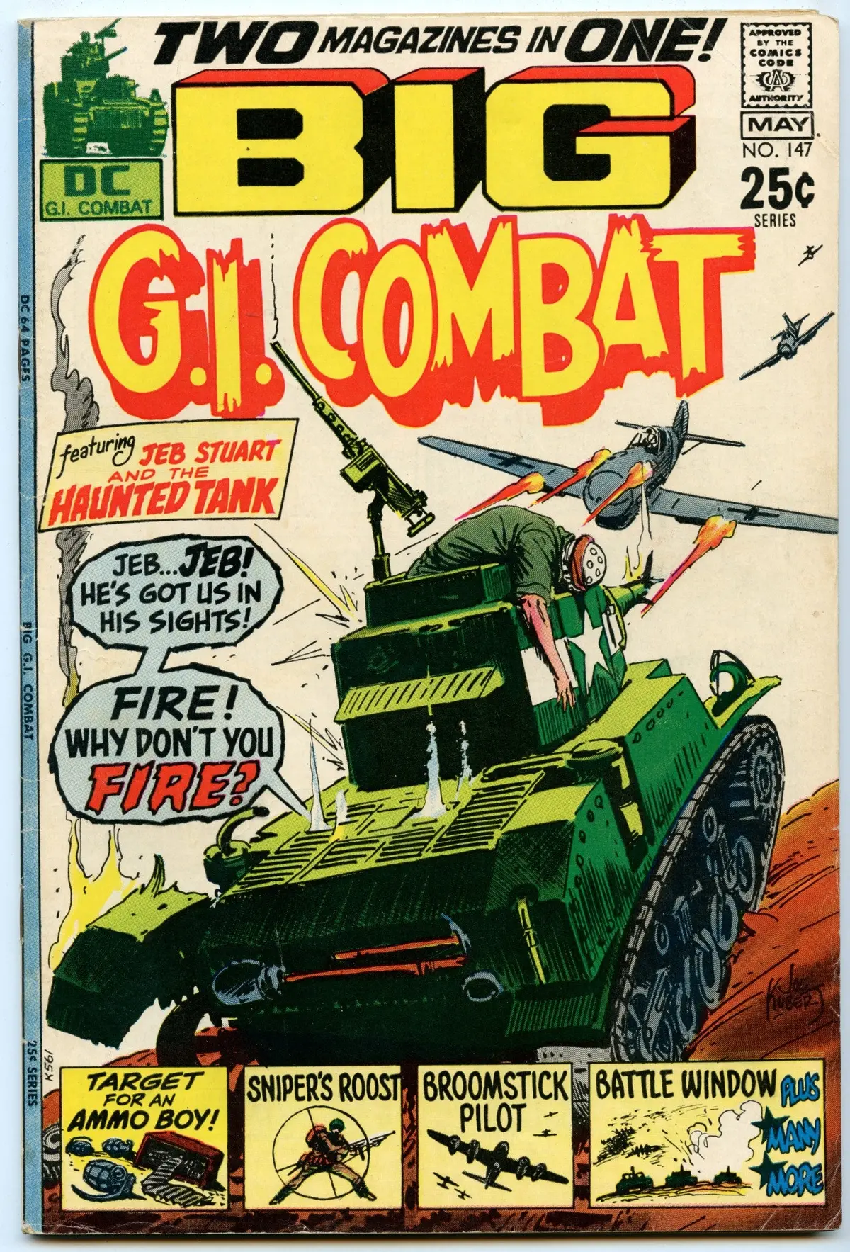 G.I. Combat 147 (May 1971) Vg+ (4.5) 1