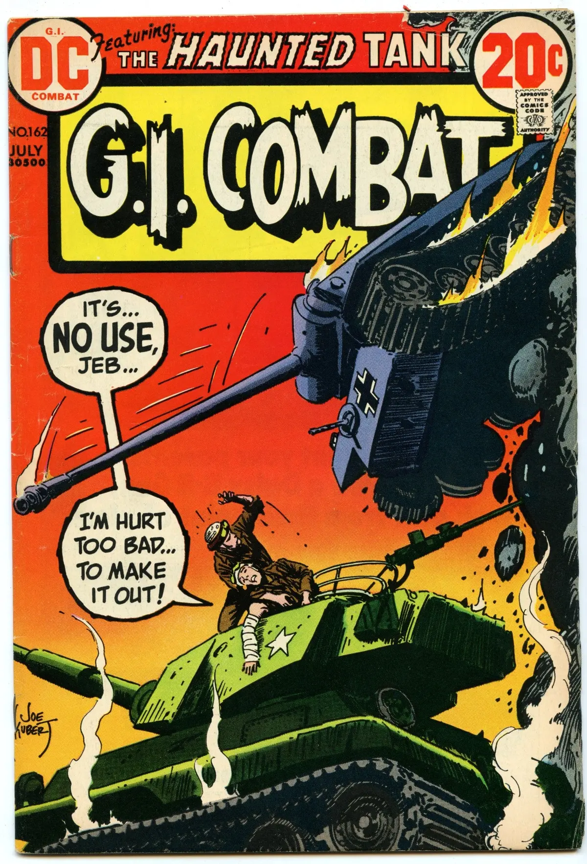 G.I. Combat 162 (Jul 1973) Vg/Fi (5.0) 1