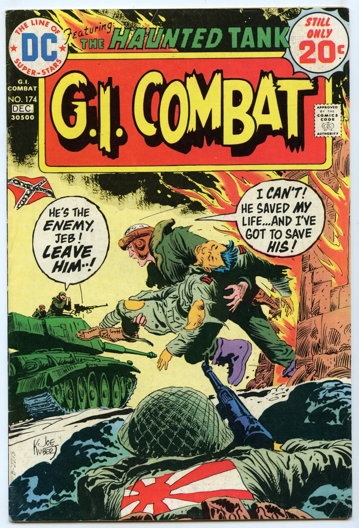 G.I. Combat 174 (Dec 1974) Vg/Fi (5.0) 1