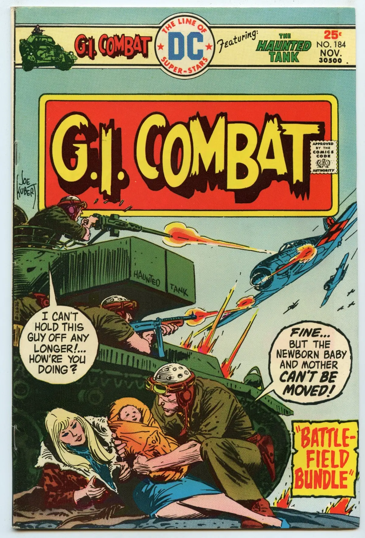 G.I. Combat 184 (Nov 1975) Vg+ (4.5) 1