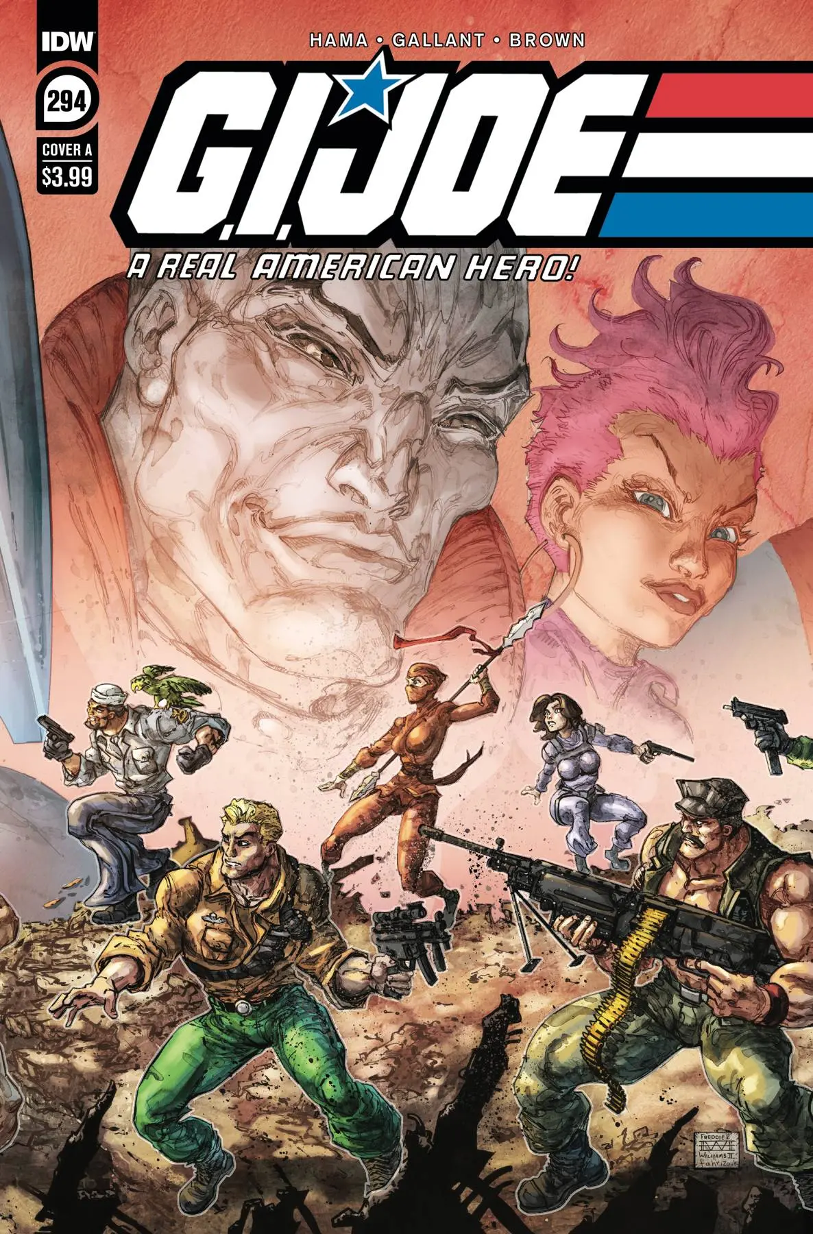 Gi Joe A Real American Hero #294 Cvr A Williams Ii 1