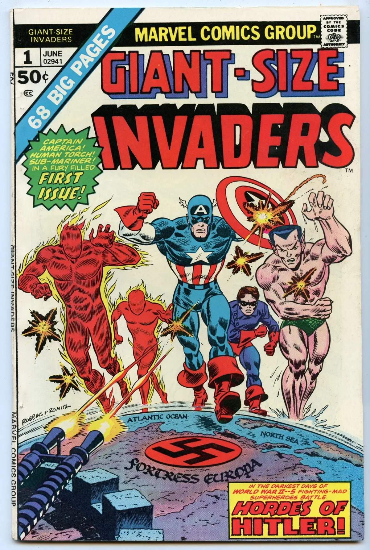 Giant-Size Invaders 1 (Jun 1975) Vf+ (8.5) 1