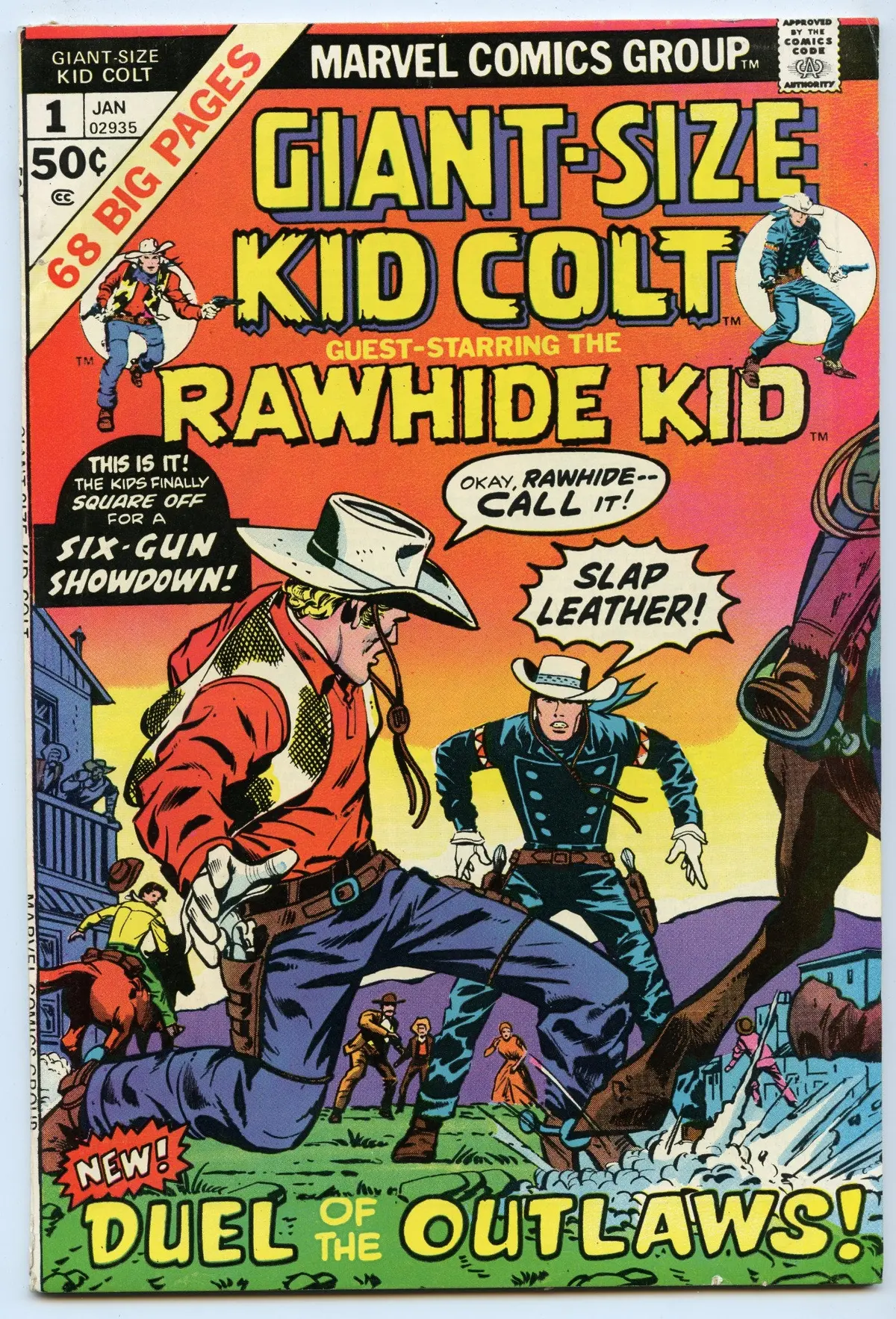 Giant-Size Kid Colt 1 (Jan 1975) Fi+ (6.5) 1