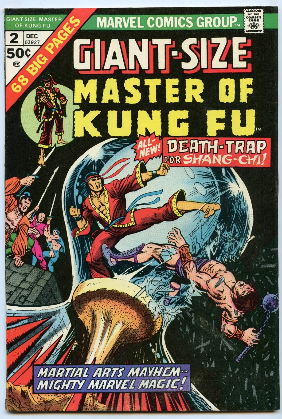 Giant-Size Master Of Kung Fu 2 (Dec 1974) Vf+ (8.5) 1