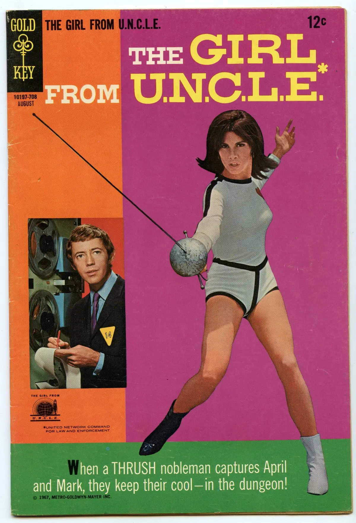 Girl From Uncle 4 (Aug 1967) Fi/Vf (7.0) 1