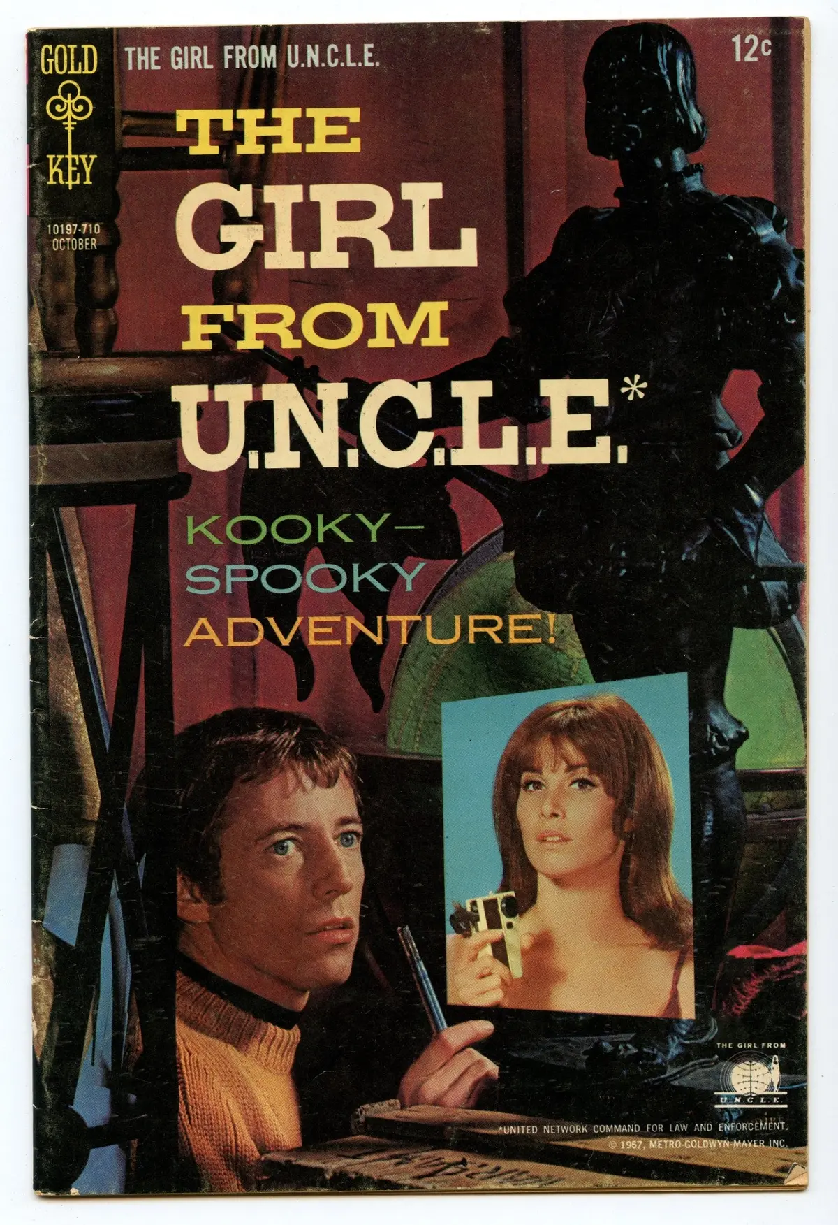 Girl From Uncle 5 (Oct 1967) Vg/Fi (5.0) 1