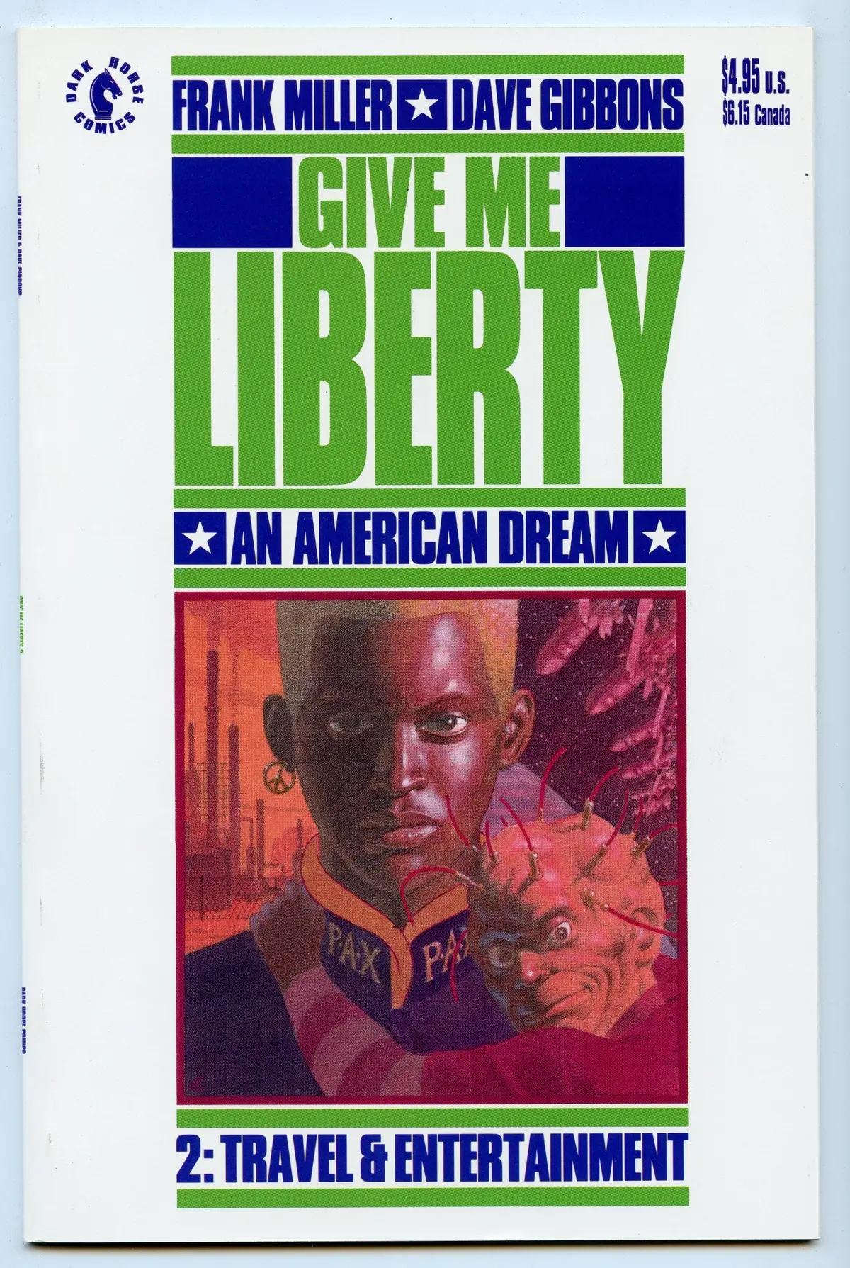 Give Me Liberty 2 (Sep 1990) Nm- (9.2) 1