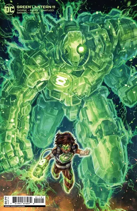 Green Lantern #11 Cvr B Alan Quah Card Stock Var 1