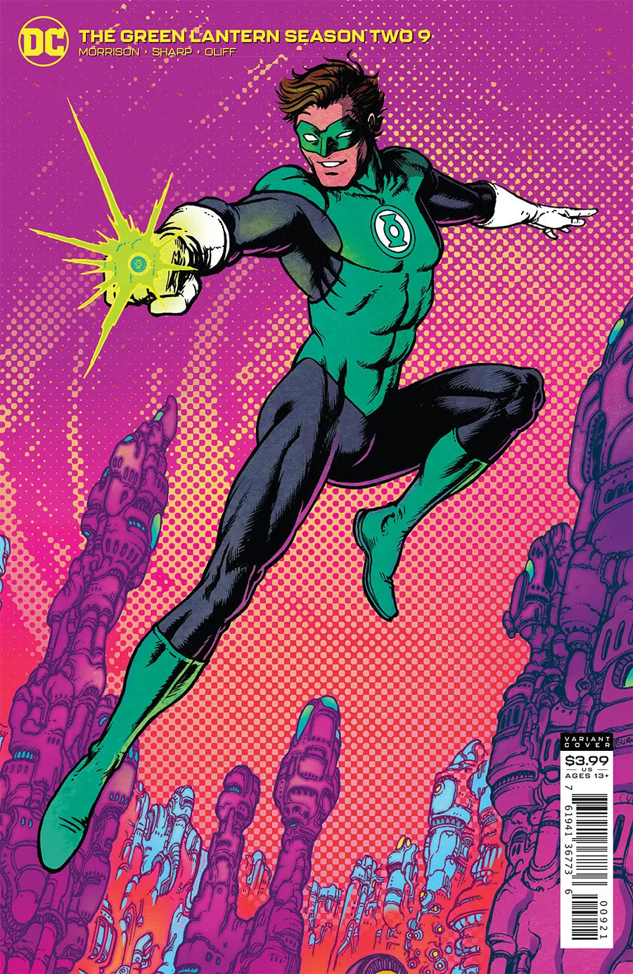 Green Lantern Season Two #9 (Of 12) Cvr B Chris Burnham Var 1
