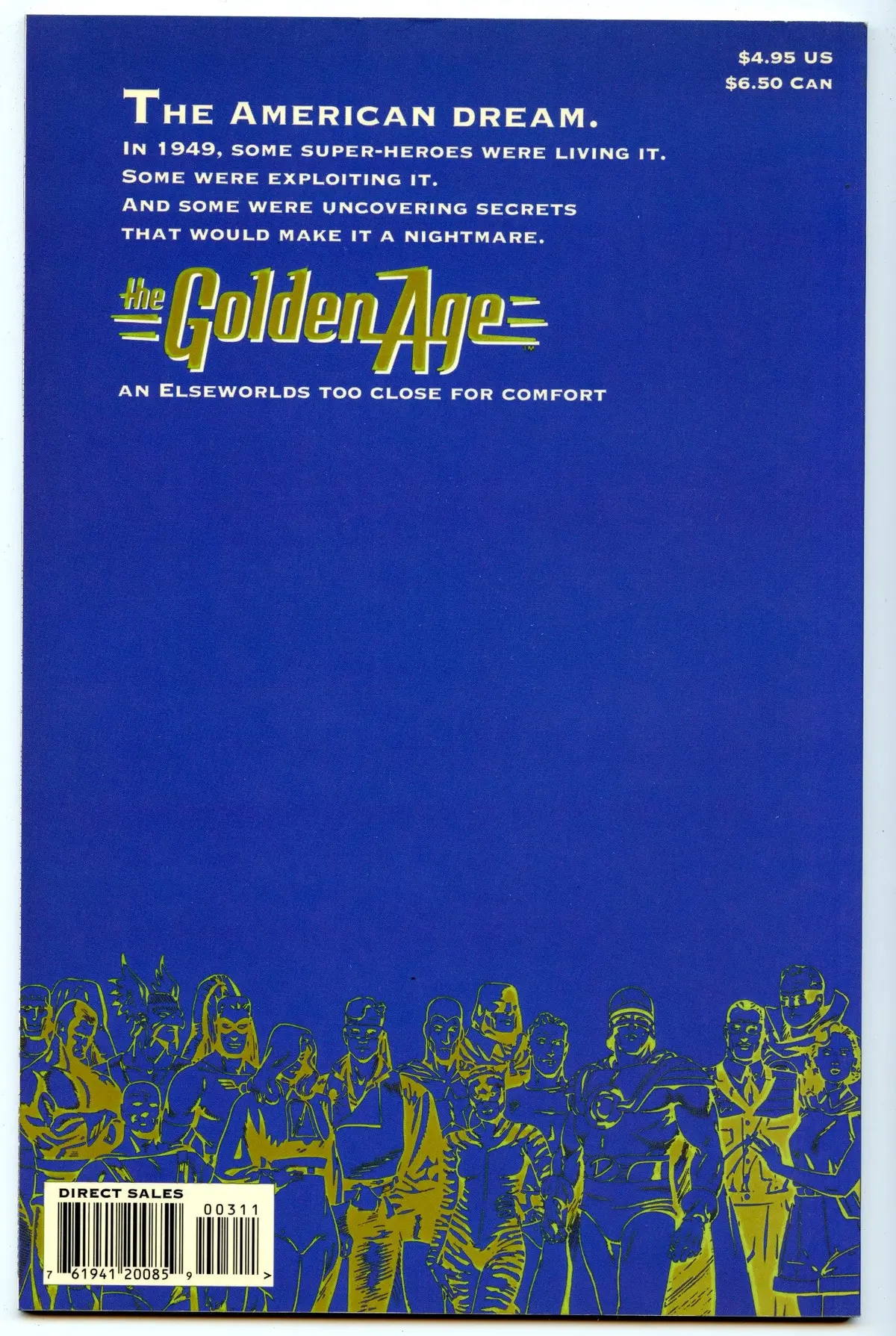 Golden Age 3 (Feb 1994) Nm- (9.2) 2
