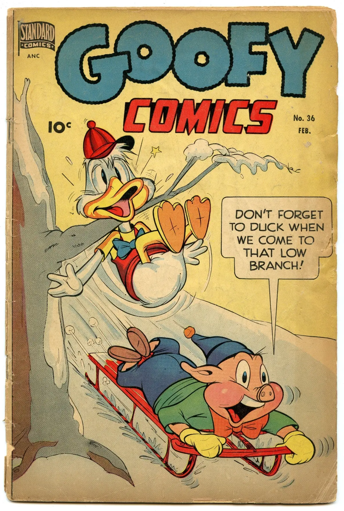 Goofy Comics 36 (Feb 1950) Fa/Gd (1.5) 1