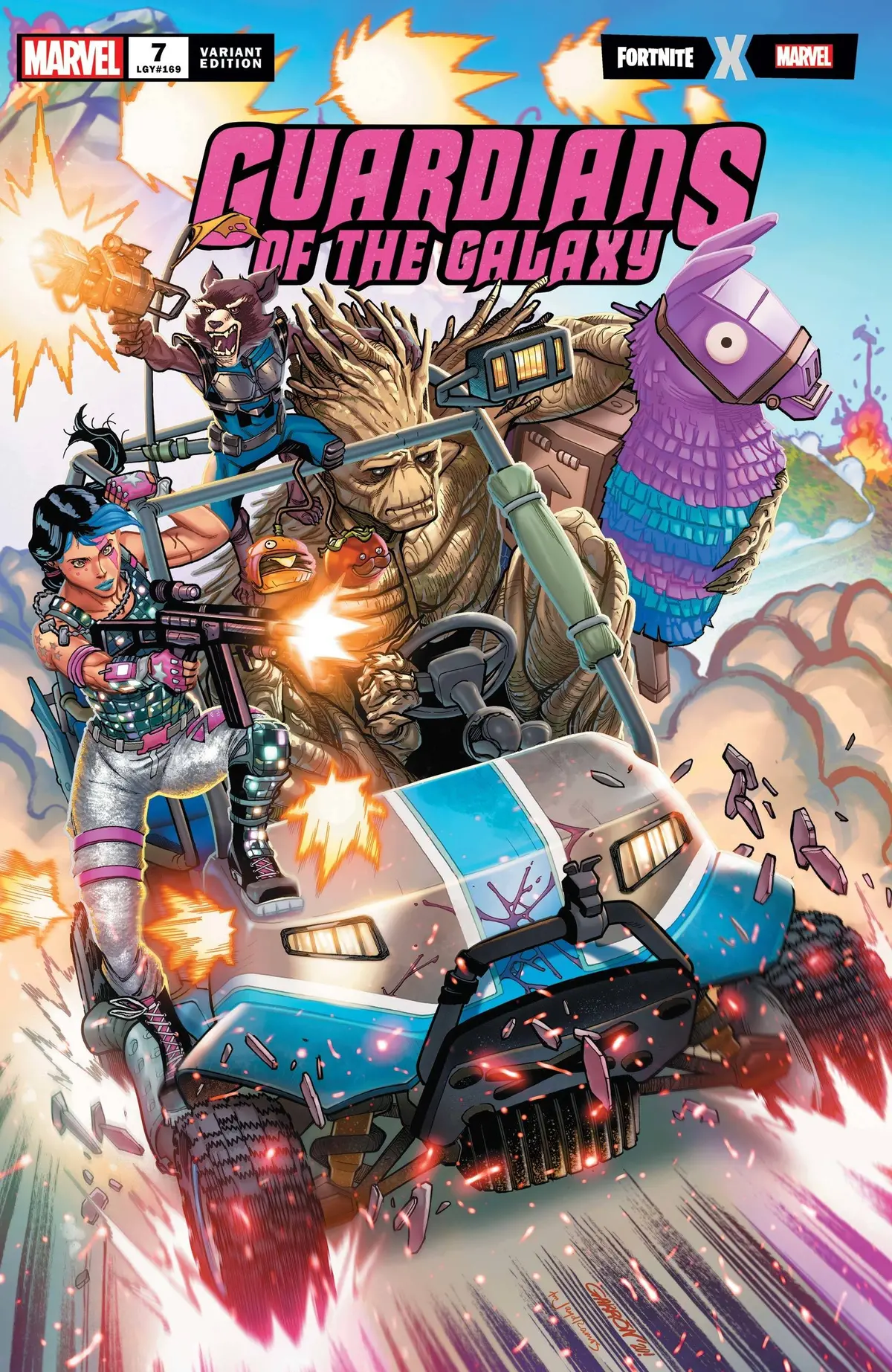 Guardians Of The Galaxy #7 Garron Fortnite Var 1