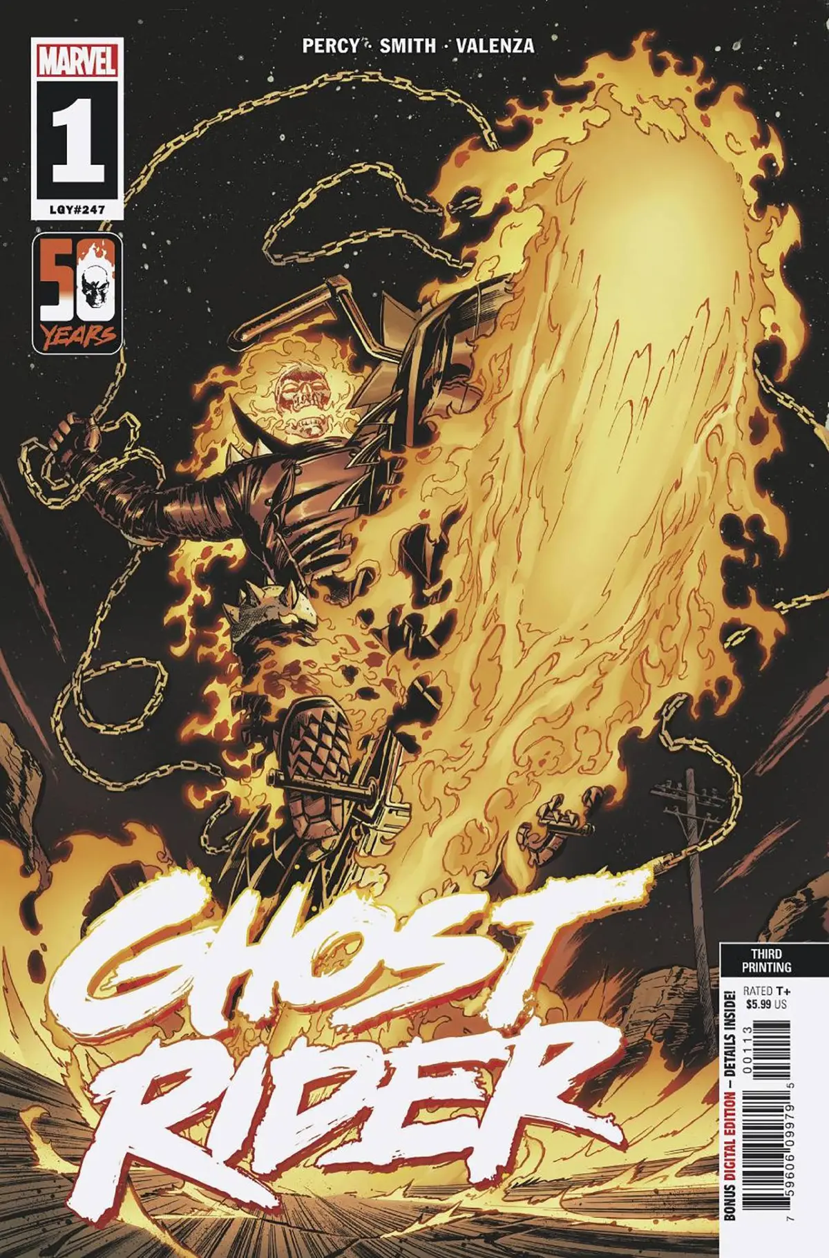 Ghost Rider #1 3Rd Ptg Cory Smith Var 1