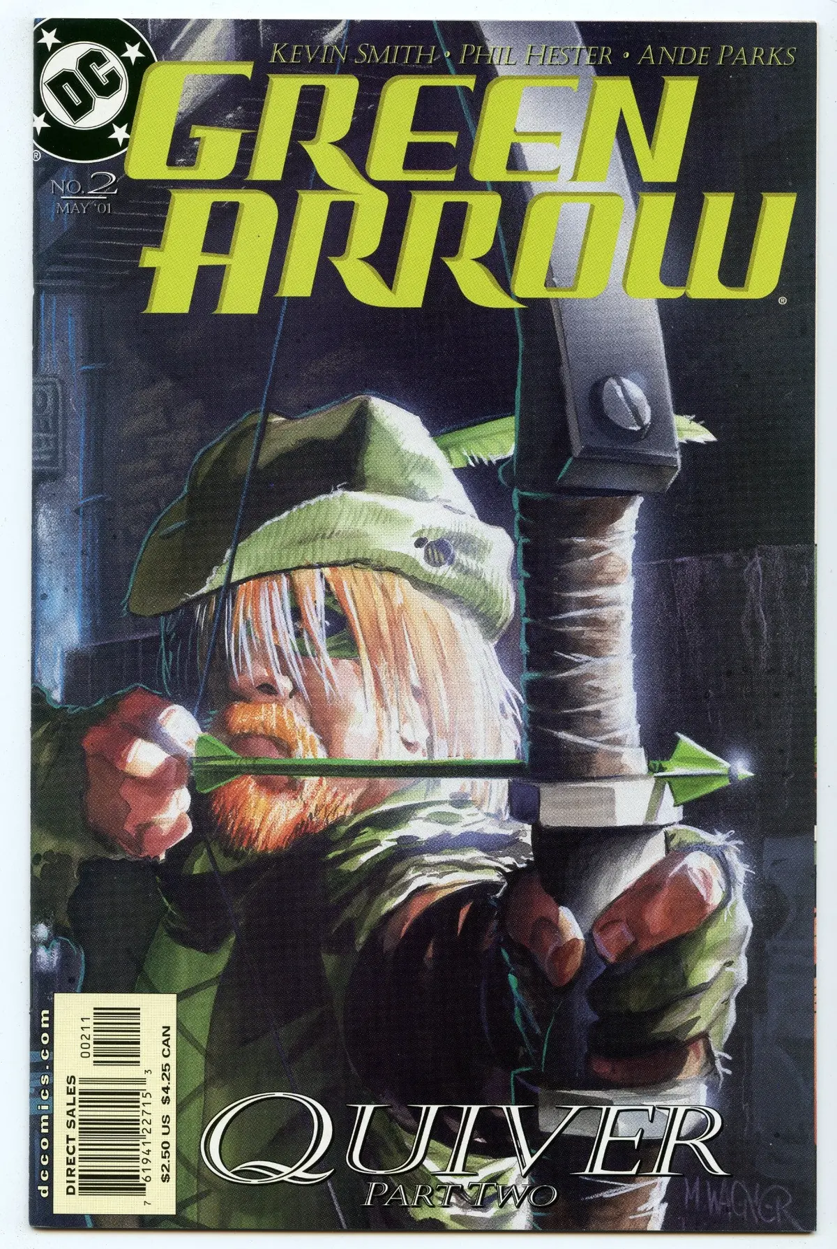 Green Arrow V2 2 (May 2001) Nm- (9.2) 1