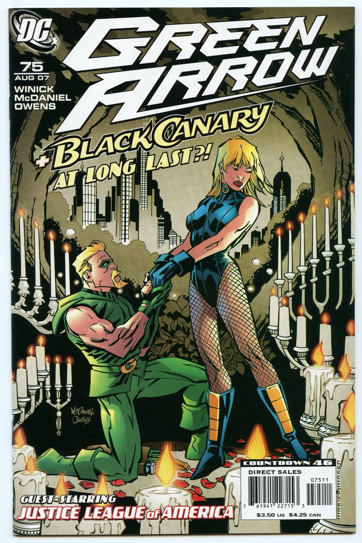 Green Arrow V2 75 (Aug 2007) Nm- (9.2) 1