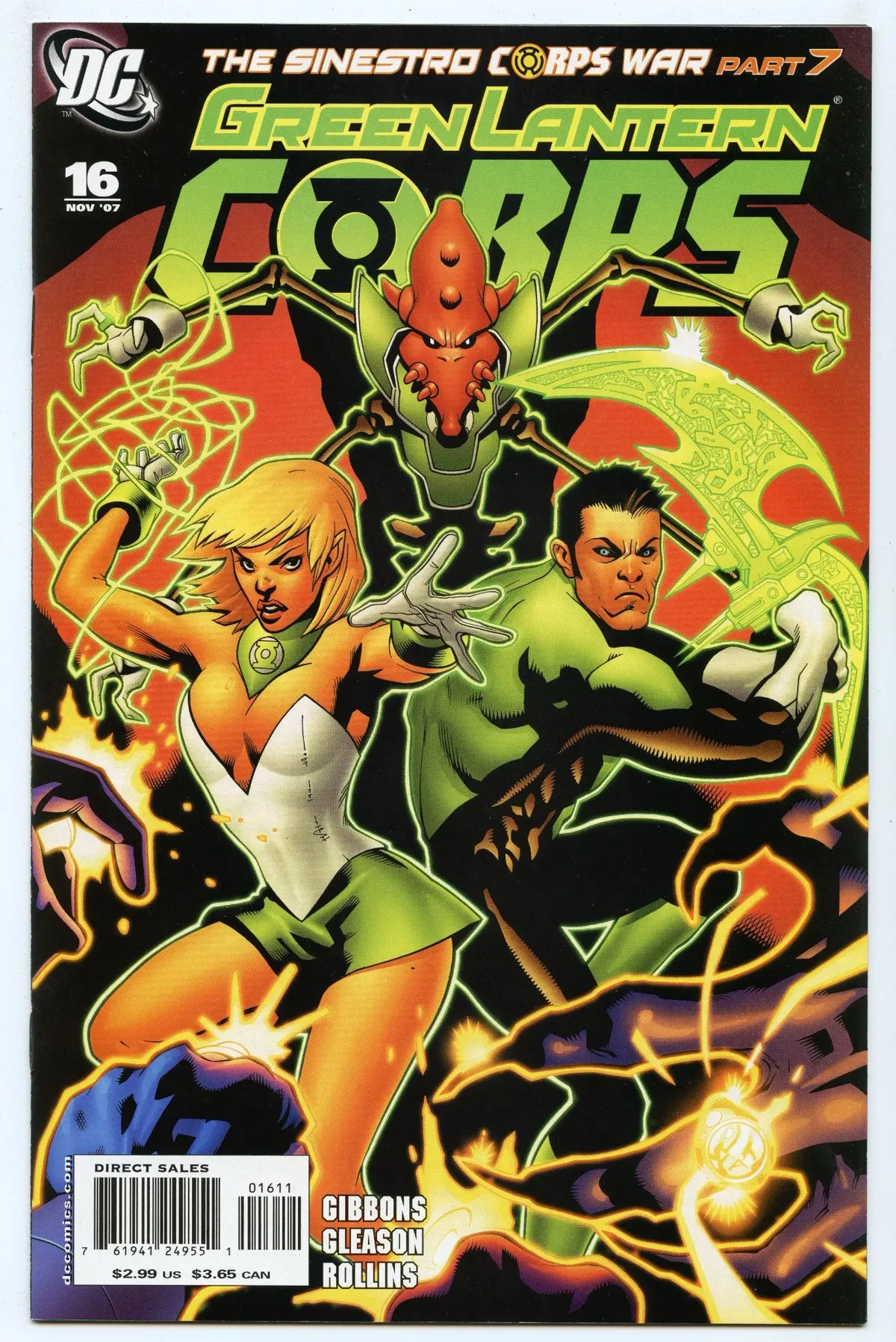 Green Lantern Corps 16 (Nov 2007) Nm- (9.2) 1