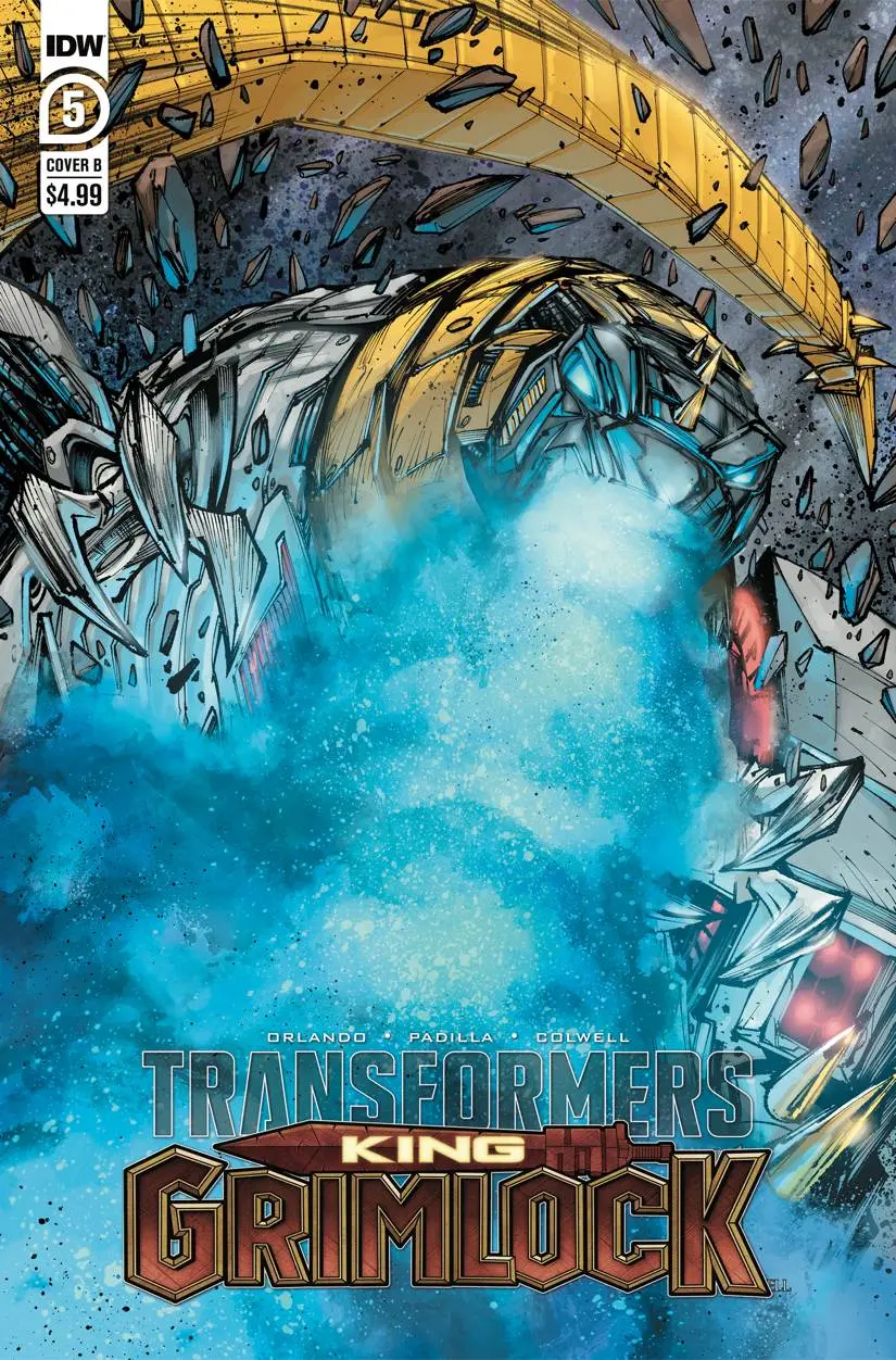 Transformers King Grimlock #5 (Of 5) Cvr B Padilla 1