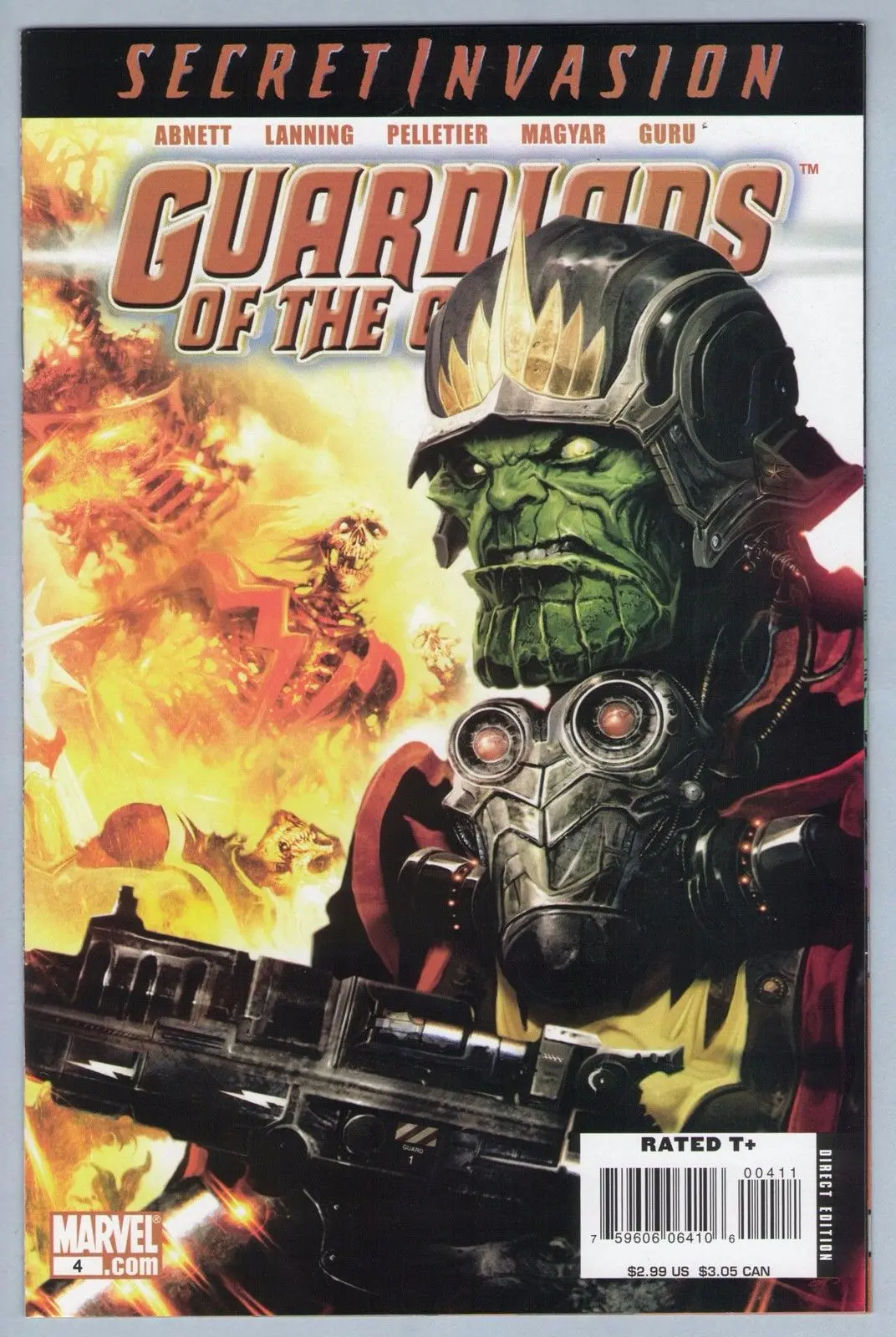 Guardians Of The Galaxy V2 4 (Oct 2008) Nm- (9.2) 1