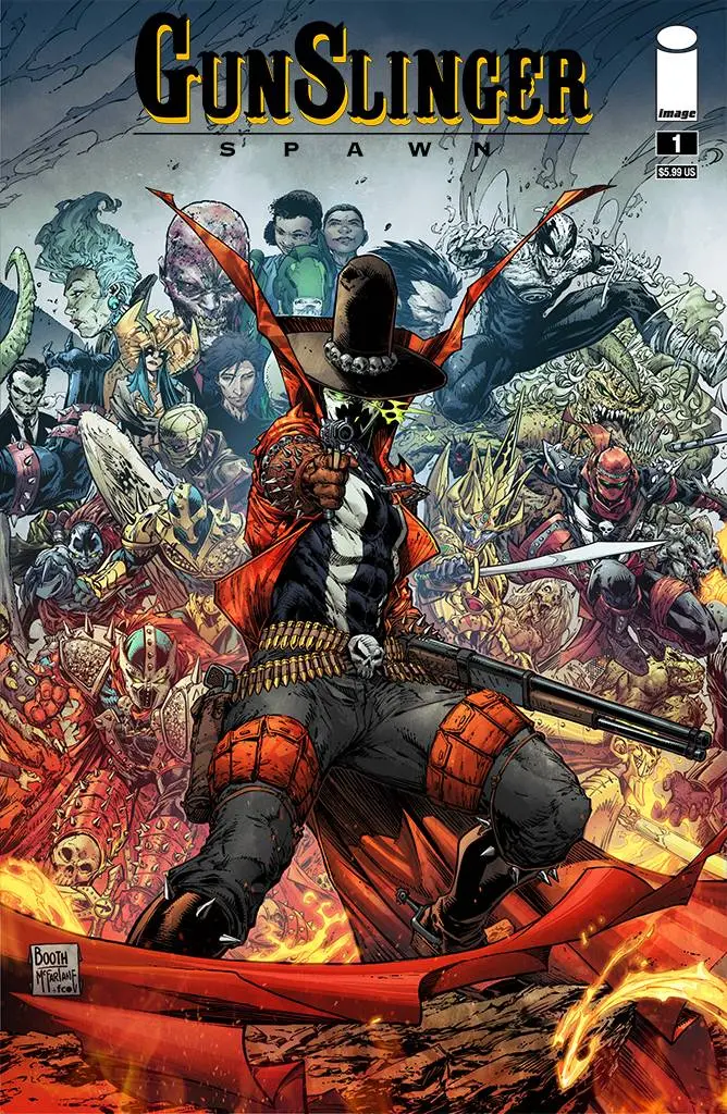 Gunslinger Spawn #1 Cvr G Booth Connecting 1