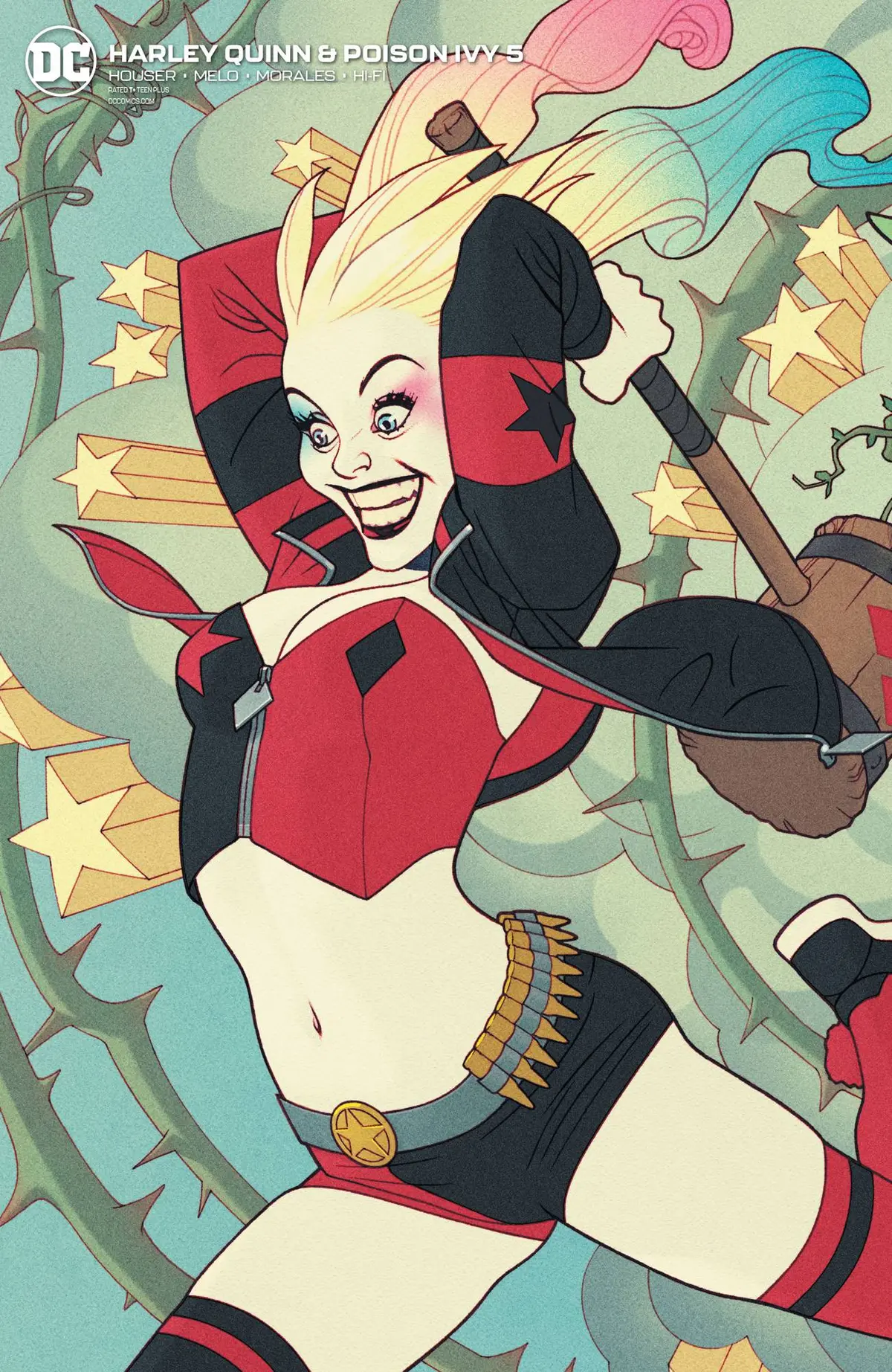 Harley Quinn & Poison Ivy #5 (Of 6) Card Stock Harley Var Ed 1