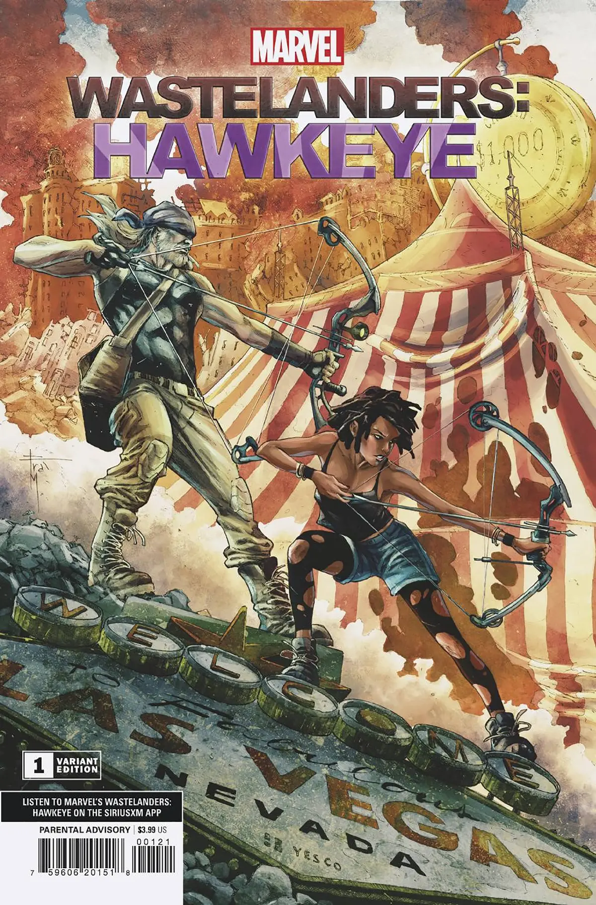 Wastelanders Hawkeye #1 Mobili Var 1