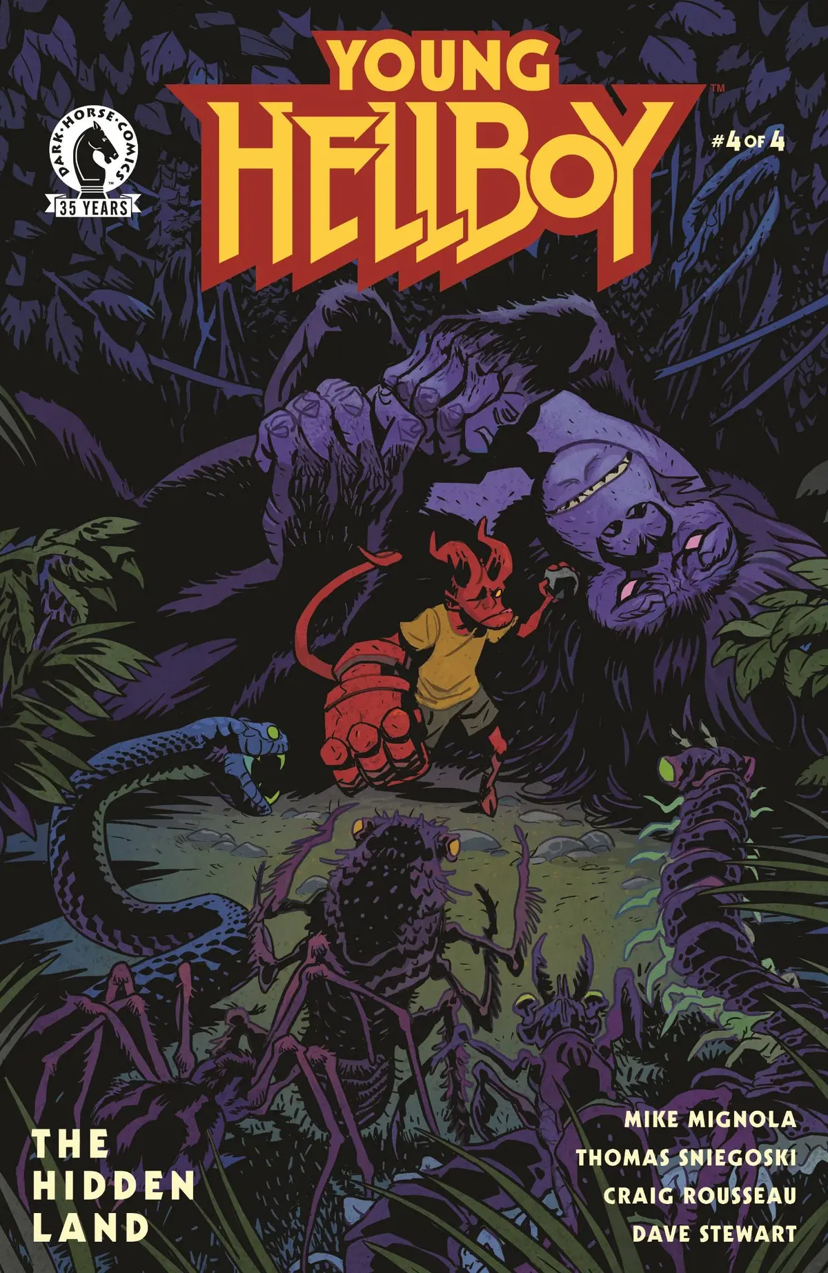 Young Hellboy The Hidden Land #4 (Of 4) Cvr A Smith 1