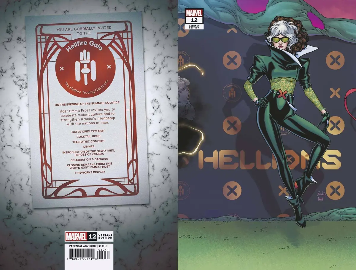 Hellions #12 Dauterman Connecting Var Gala 1