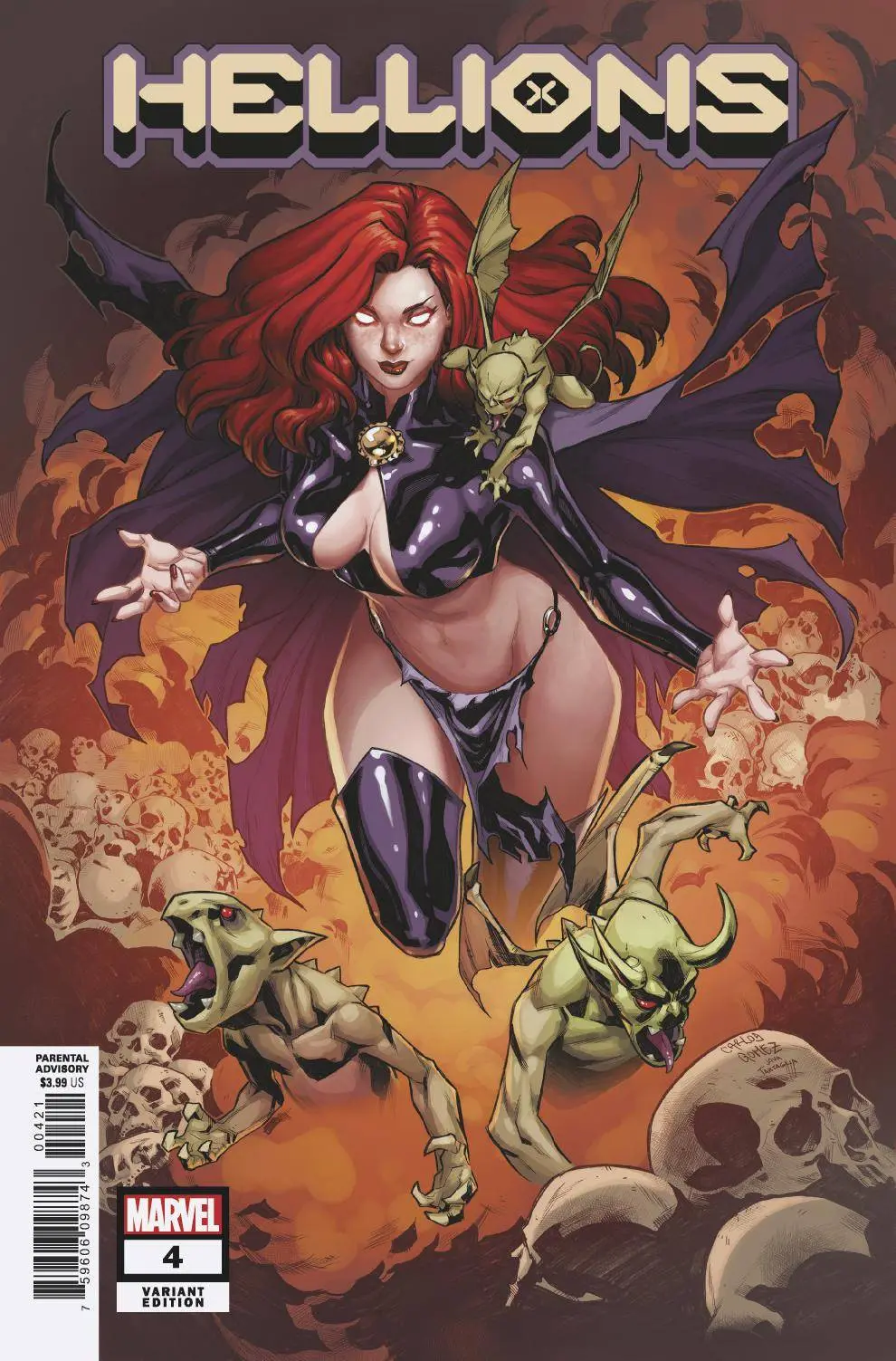 Hellions #4 Bachalo Var 1
