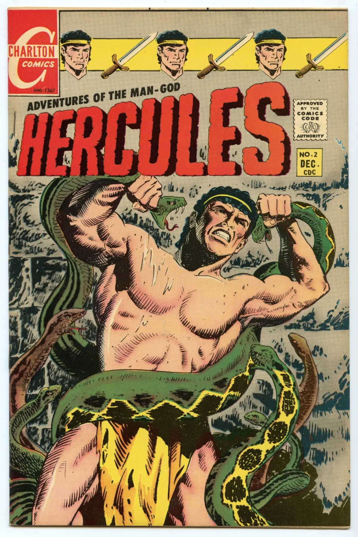 Hercules 2 (Dec 1967) Nm- (9.2) 1