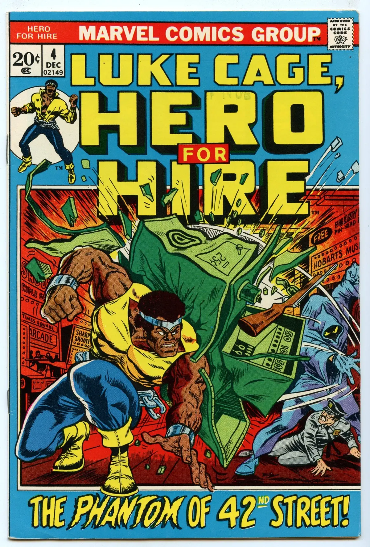 Hero For Hire 4 (Dec 1972) Vf (8.0) 1