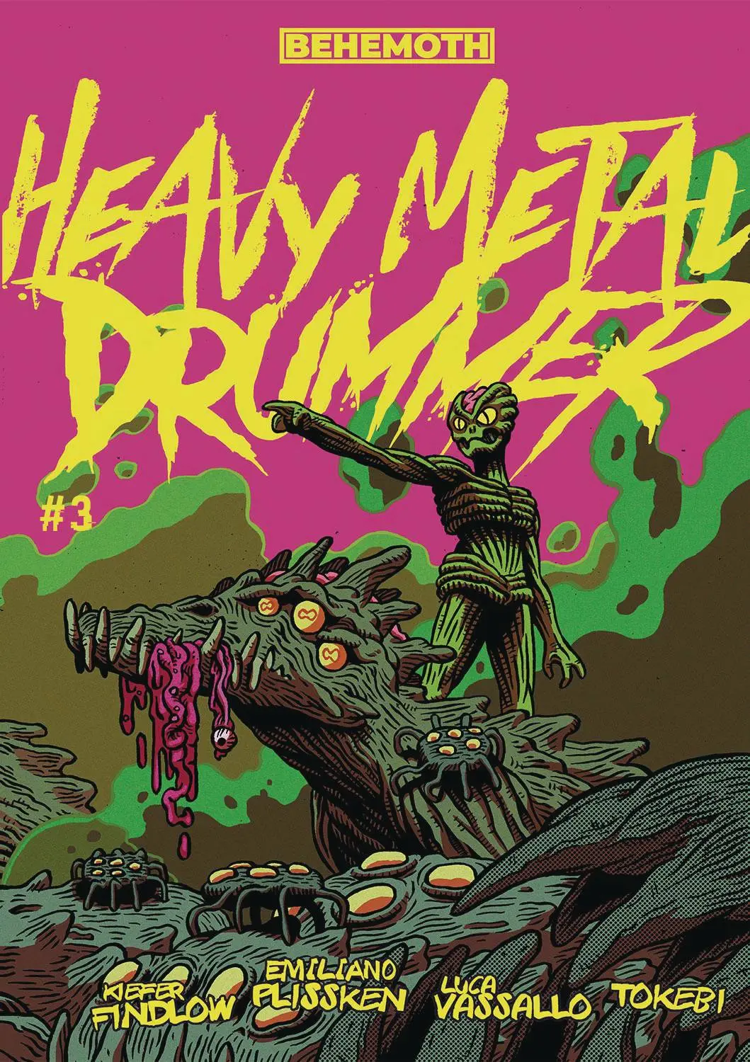 Heavy Metal Drummer #3 (Of 6) Cvr A Vasallo (Mr) 1