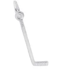 Sterling Silver Hockey Stick Charm 1
