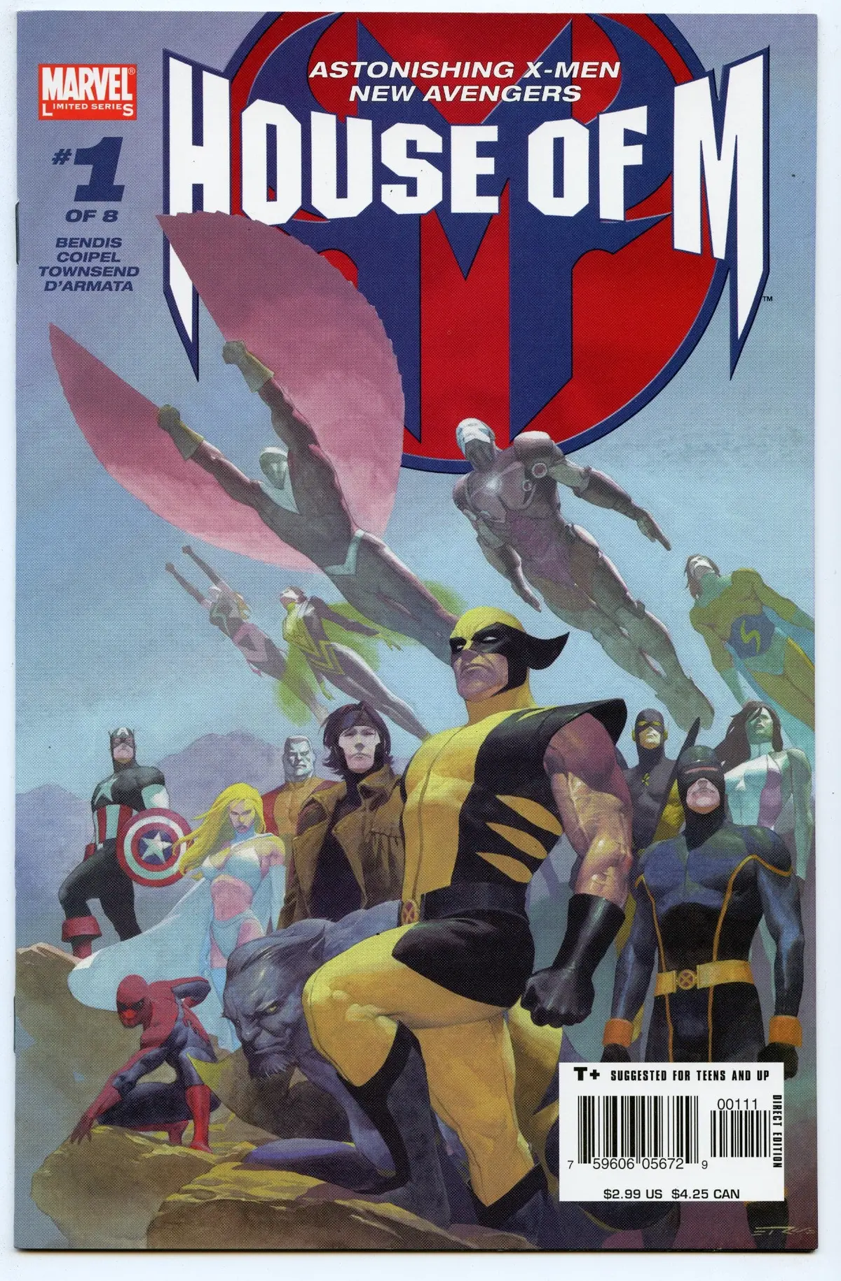 House Of M 1 (Aug 2005) Nm- (9.2) 1