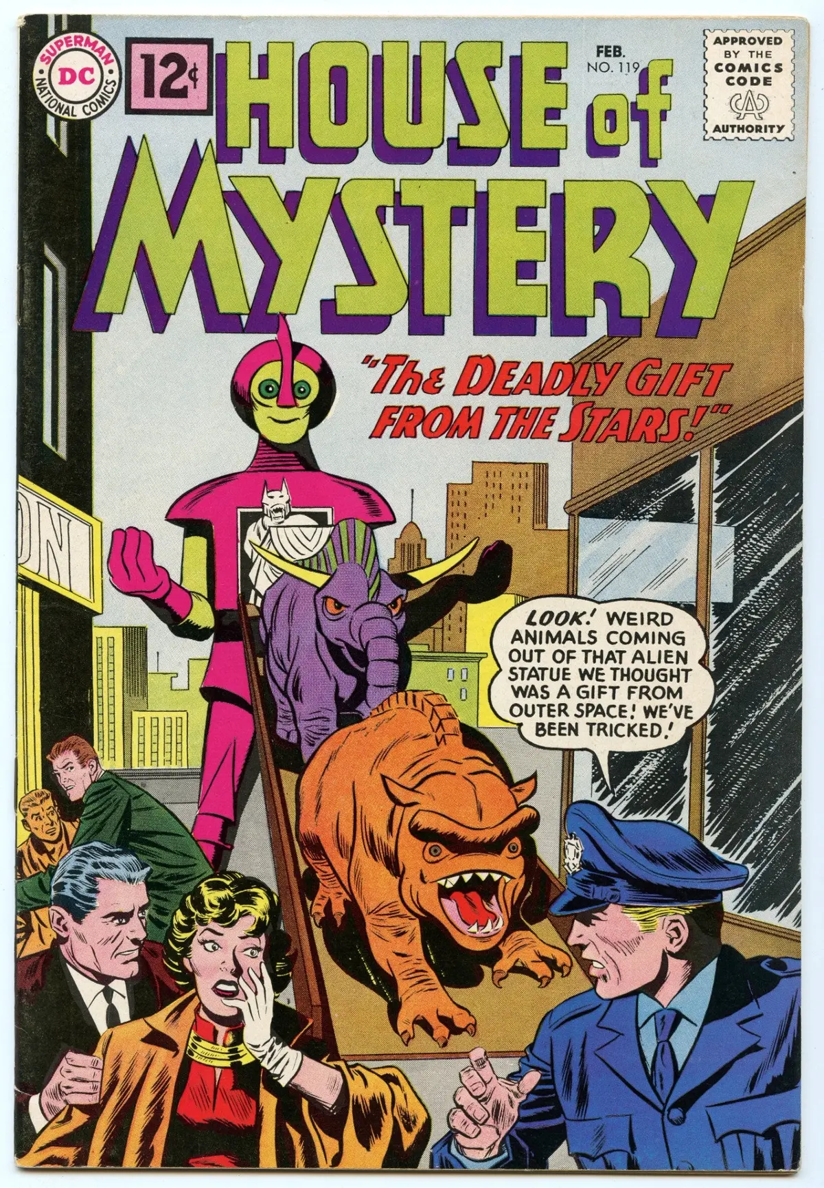 House Of Mystery 119 (Feb 1962) Vf- (7.5) 1