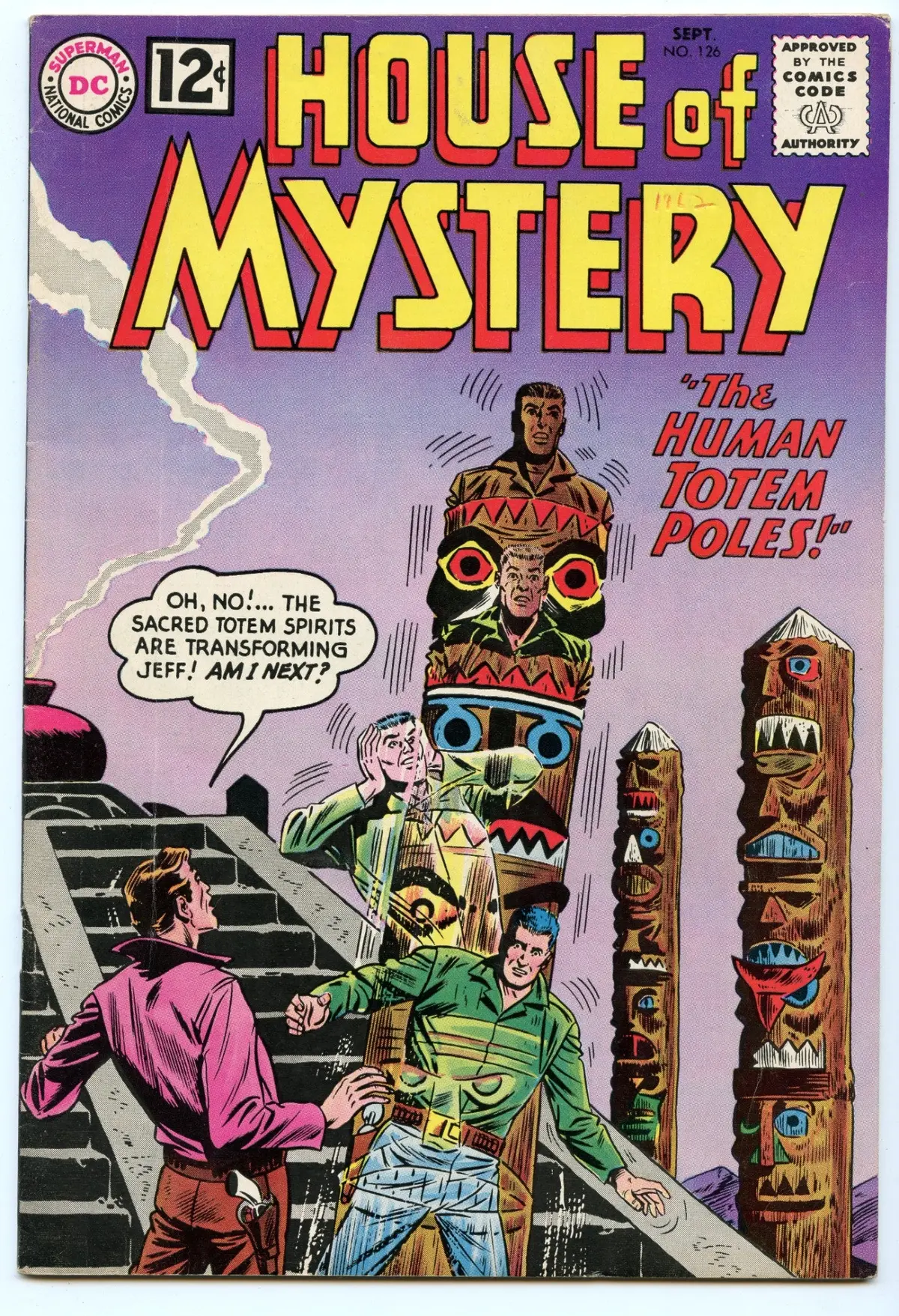 House Of Mystery 126 (Sep 1962) Fi/Vf (7.0) 1