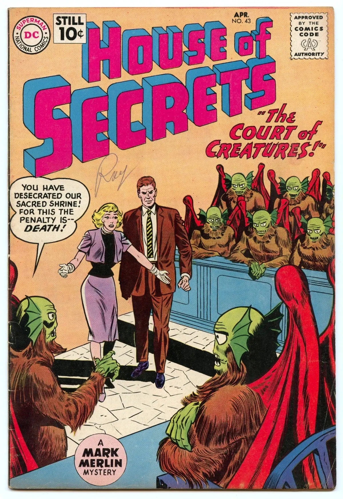 House Of Secrets 43 (Apr 1961) Fi- (5.5) 1