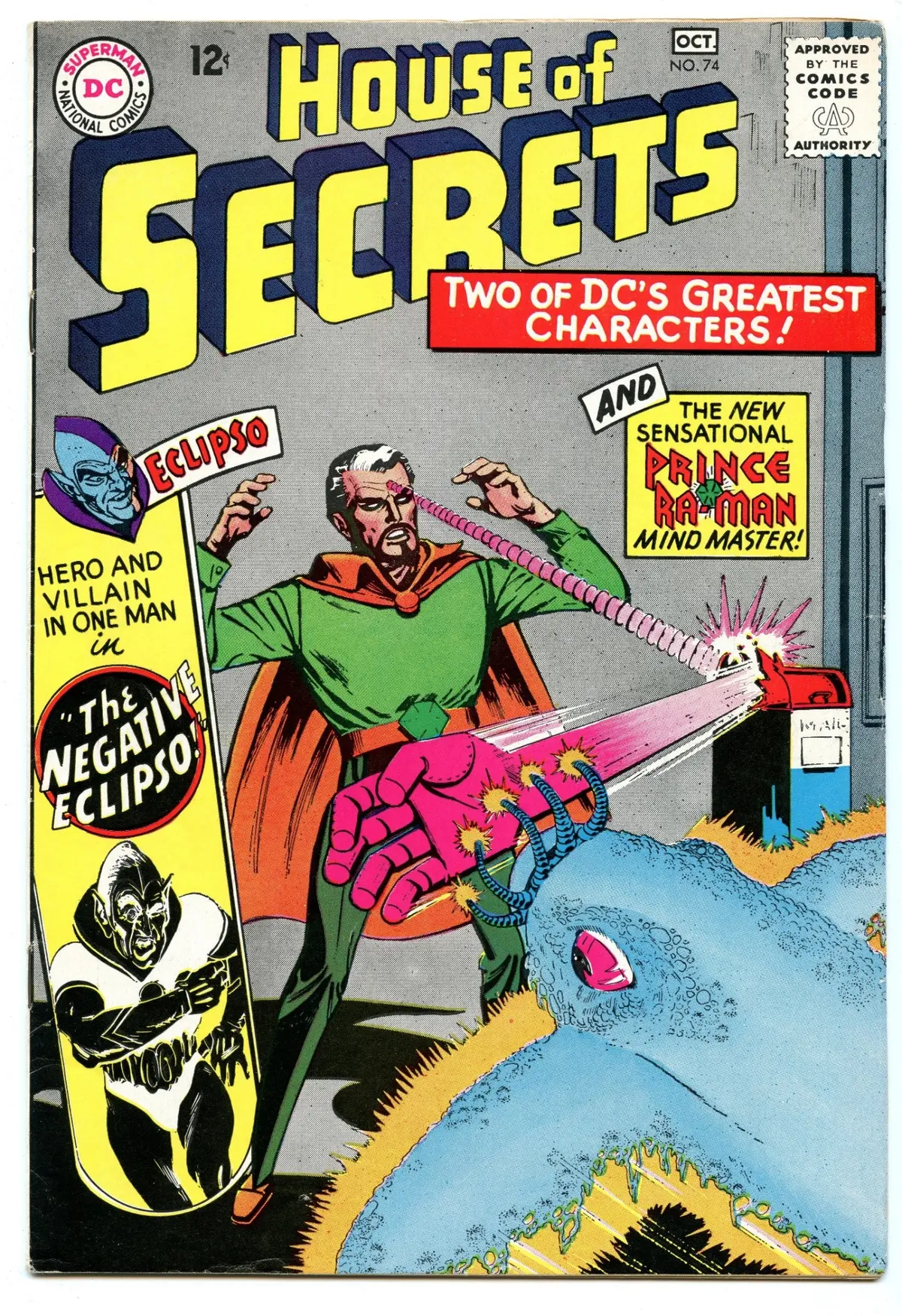 House Of Secrets 74 (Oct 1965) Fi/Vf (7.0) 1