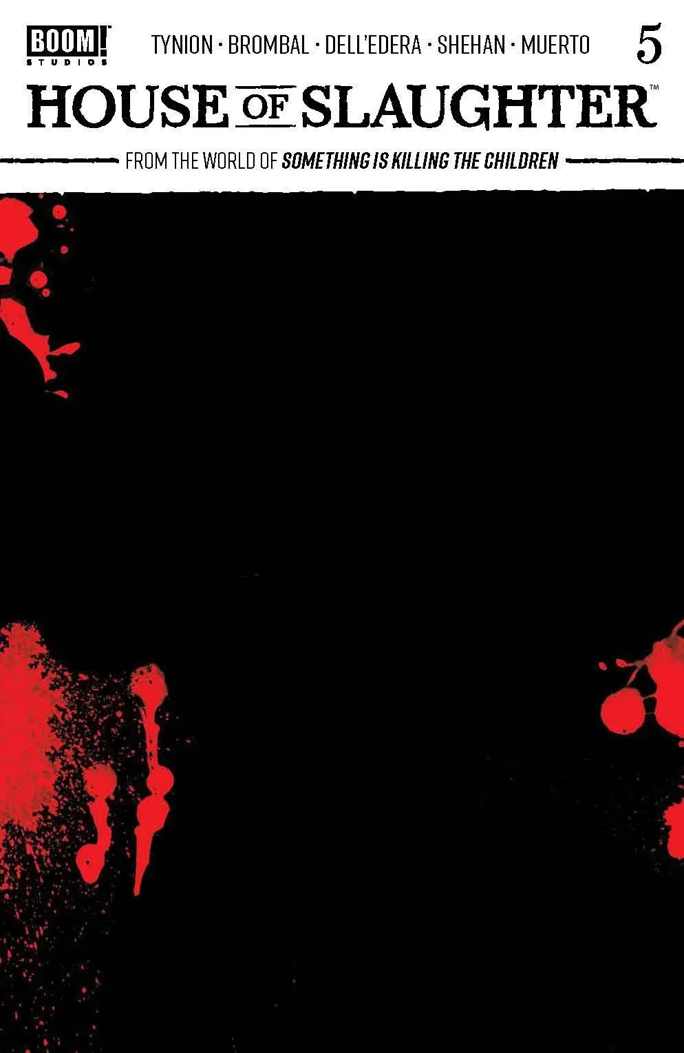 House Of Slaughter #5 Cvr C Blank Sketch Var 1