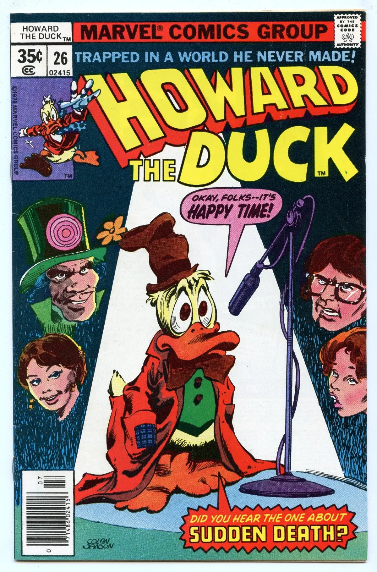 Howard The Duck 26 (Jul 1978) Vf+ (8.5) 1