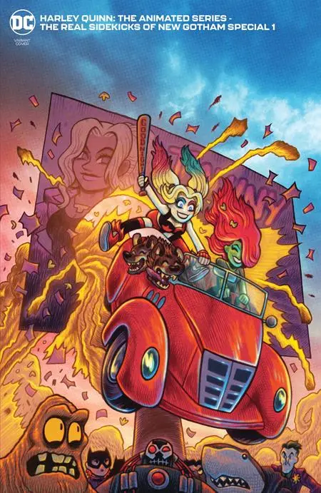 Harley Quinn Anim Sidekicks New Gotham Spec #1 Cvr B Hipp 1