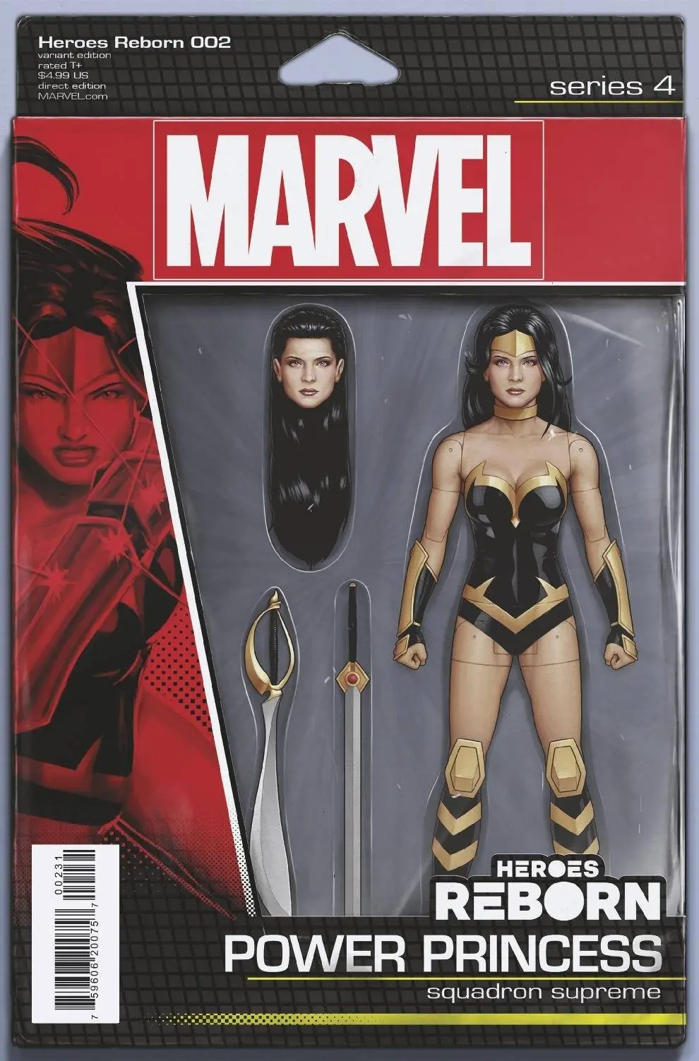 Heroes Reborn #2 (Of 7) Christopher Action Figure Var 1
