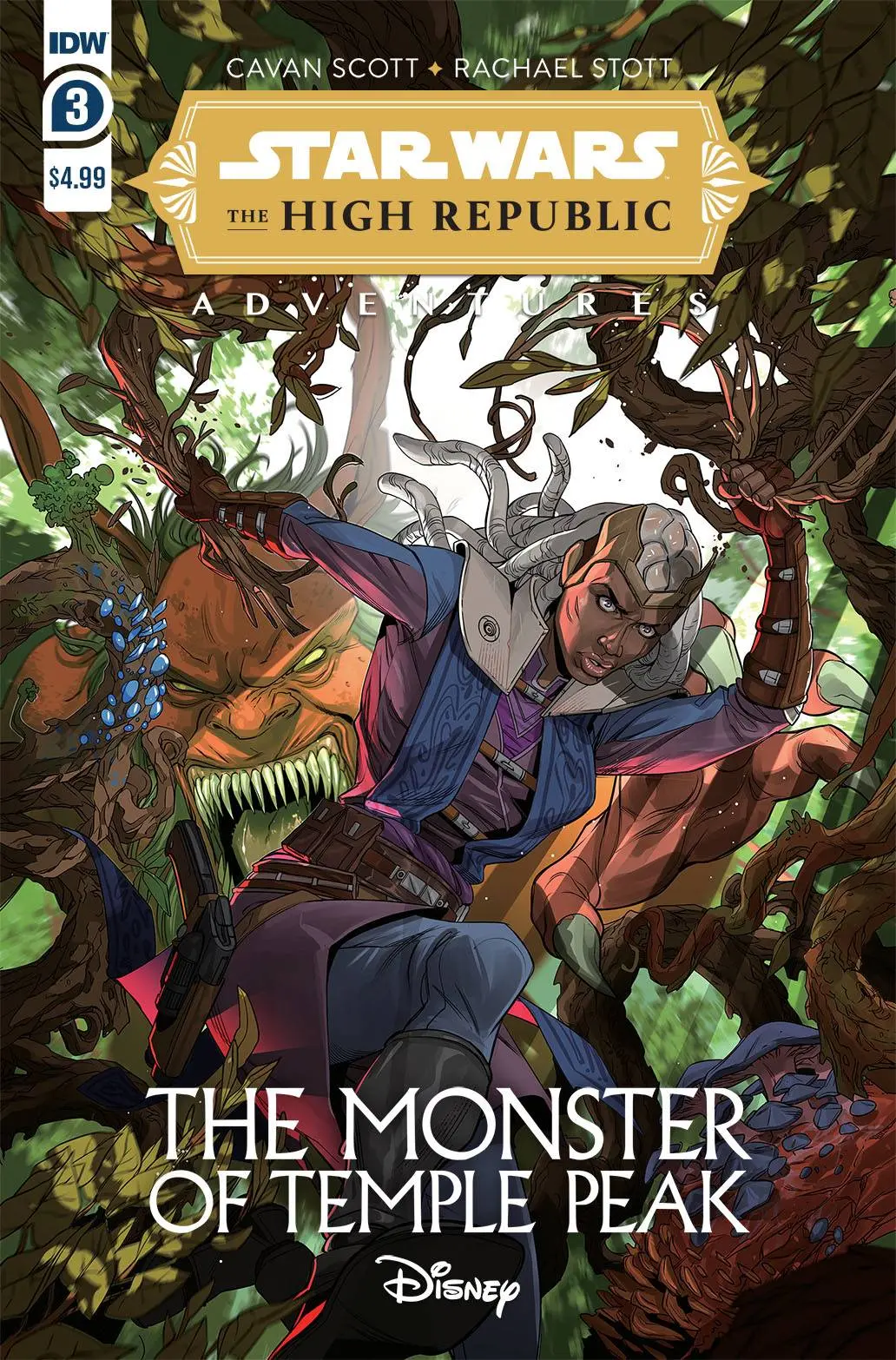 Sw High Republic Adv Monster Temple Peak #3 (Of 4) 1