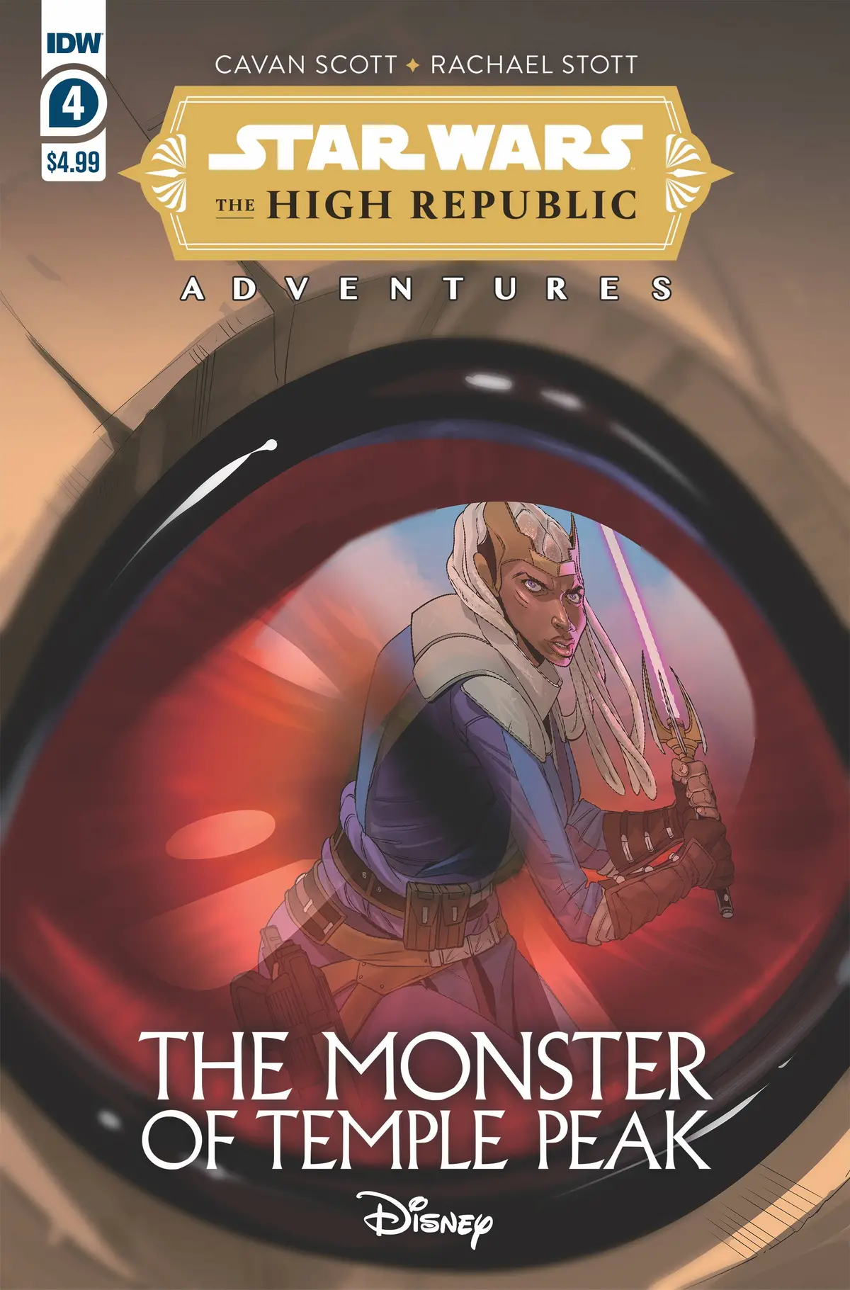 Sw High Republic Adv Monster Temple Peak #4 (Of 4) 1